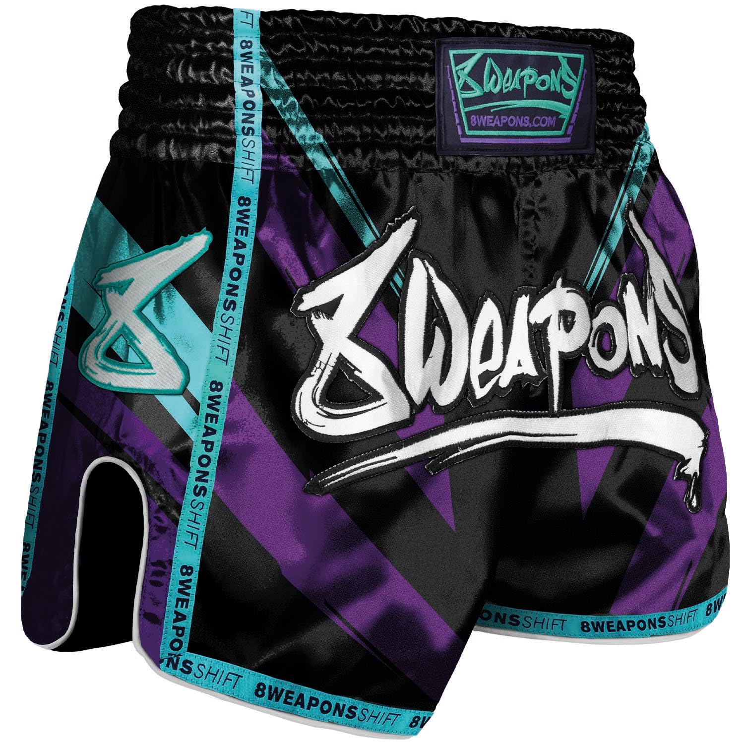 8 WEAPONS Pantaloncini Muay Thai, Shift, Cyber