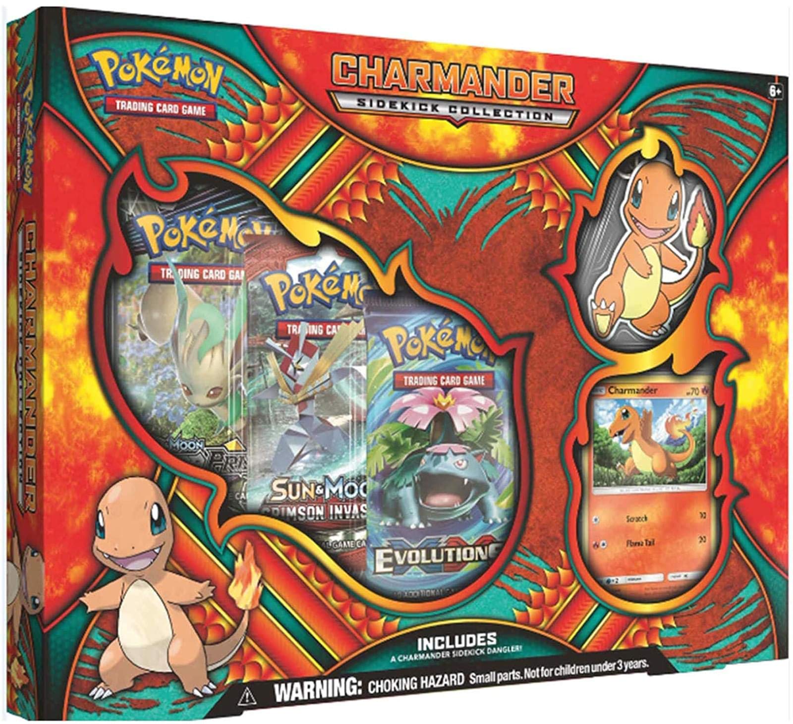 Pokémon Pokémon TCG: Charmander Sidekick Collection Box, Multicolor