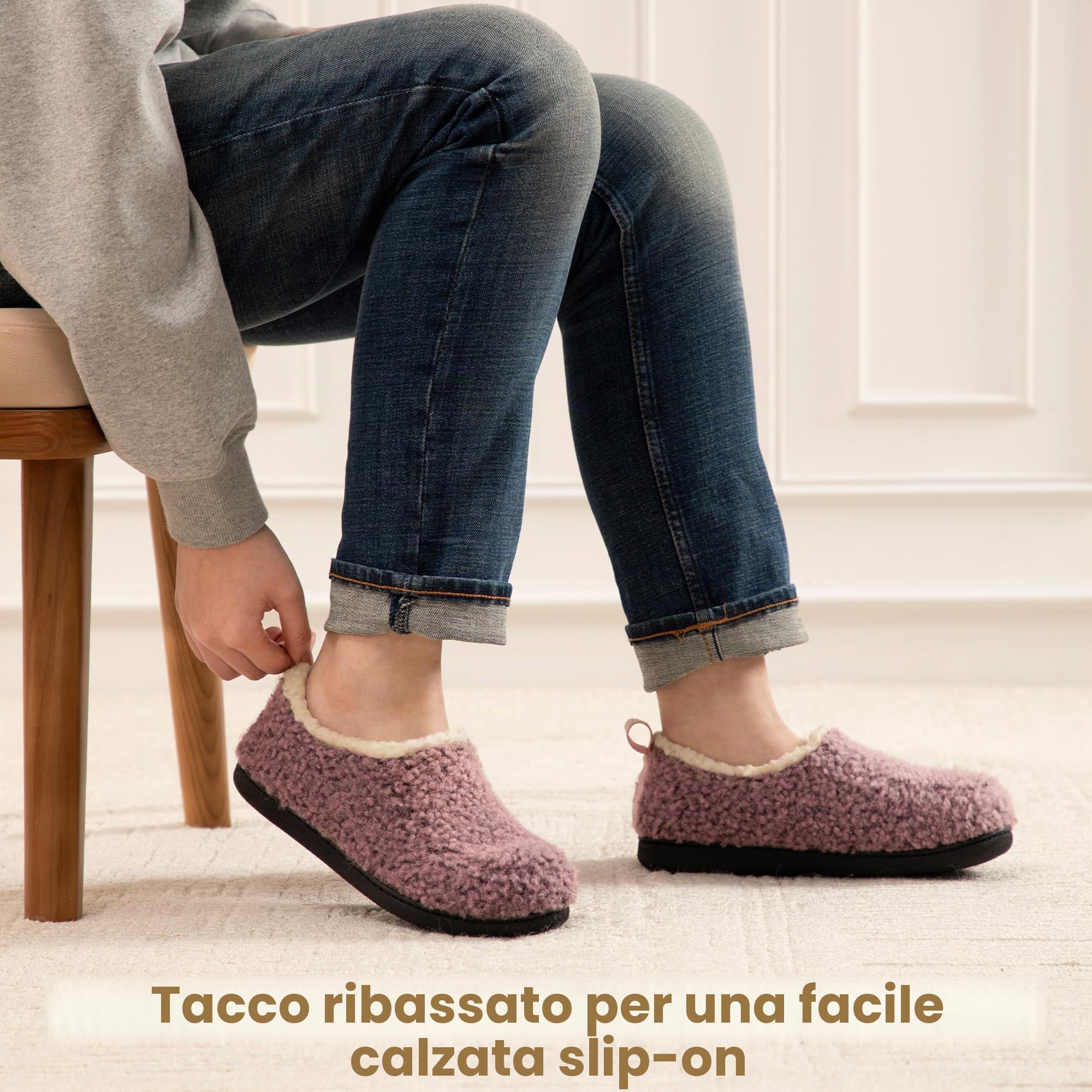 RockDove Women's Nomad Slipper con Memory Foam