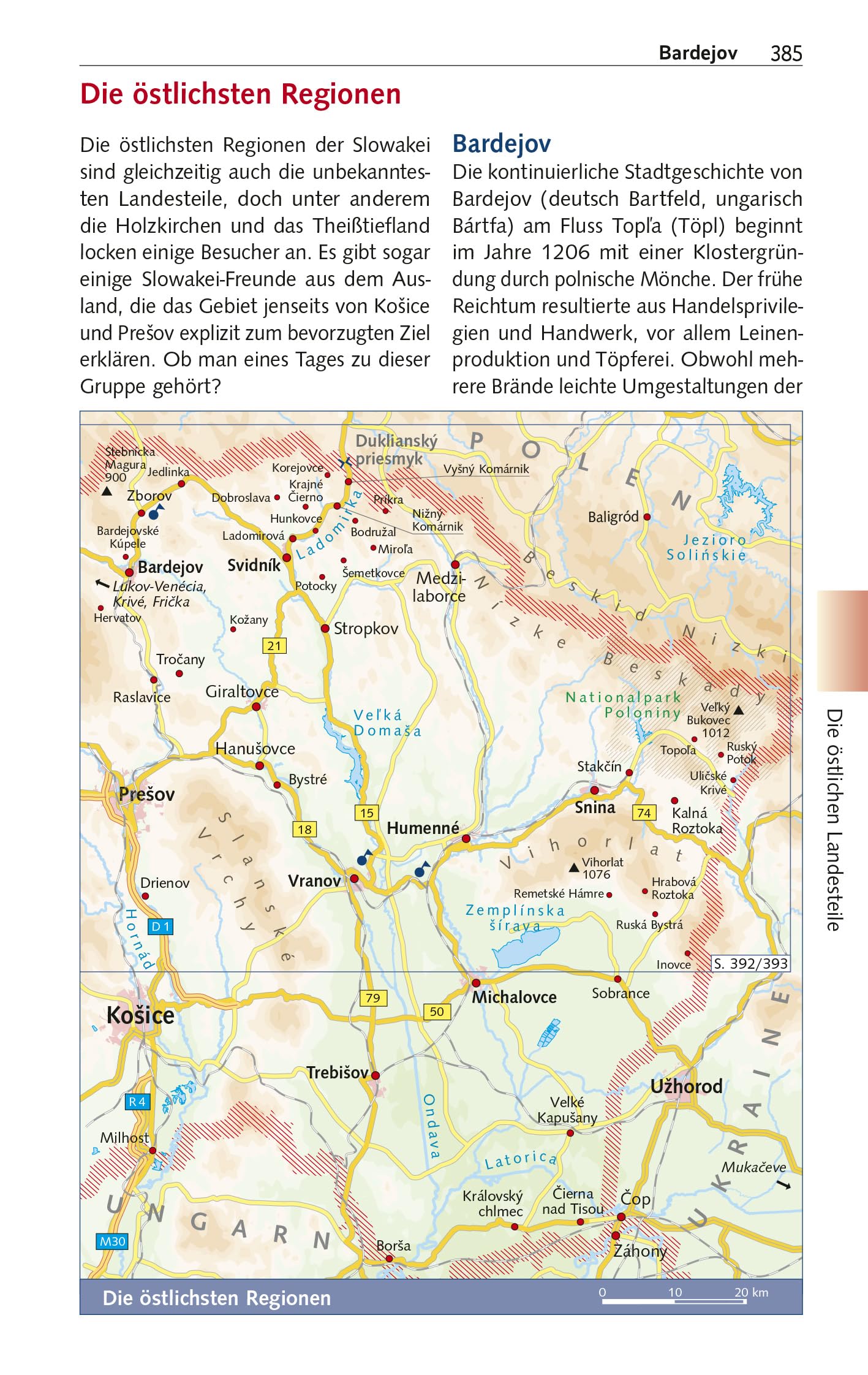 TRESCHER Reiseführer Slowakei: Unterwegs zwischen Donau und Beskiden. Mit Bratislava, Kleinen Karpaten, Hoher Tatra und Donautiefland