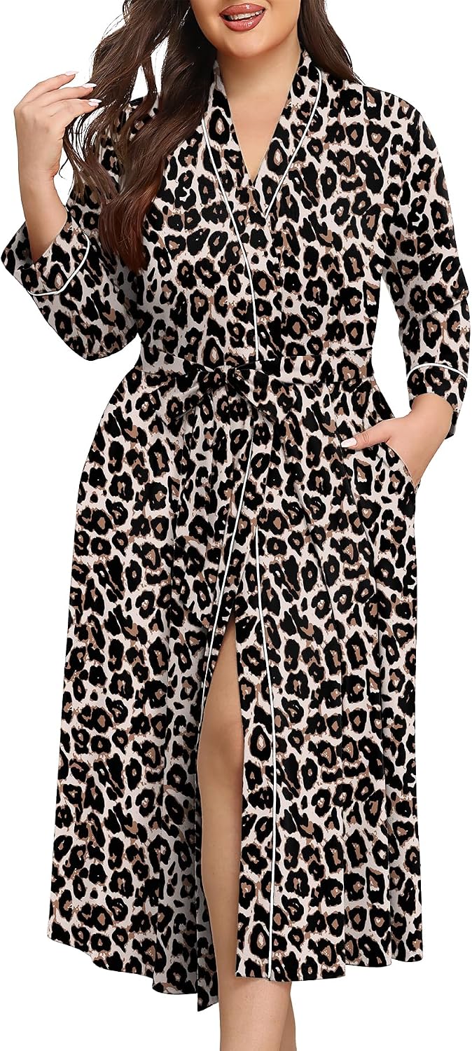 Womens Plus Size Robe