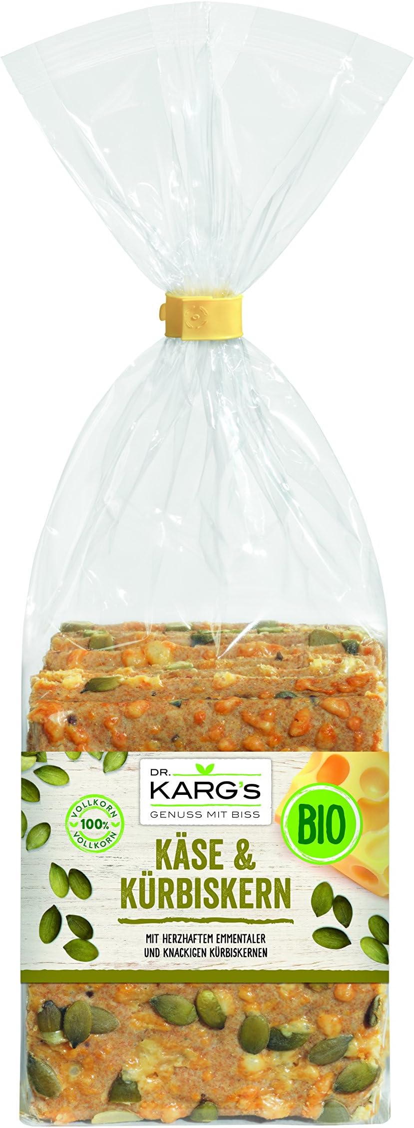 Organic Cheese & Pumpkin Crispbread 200g (Pack of 2)