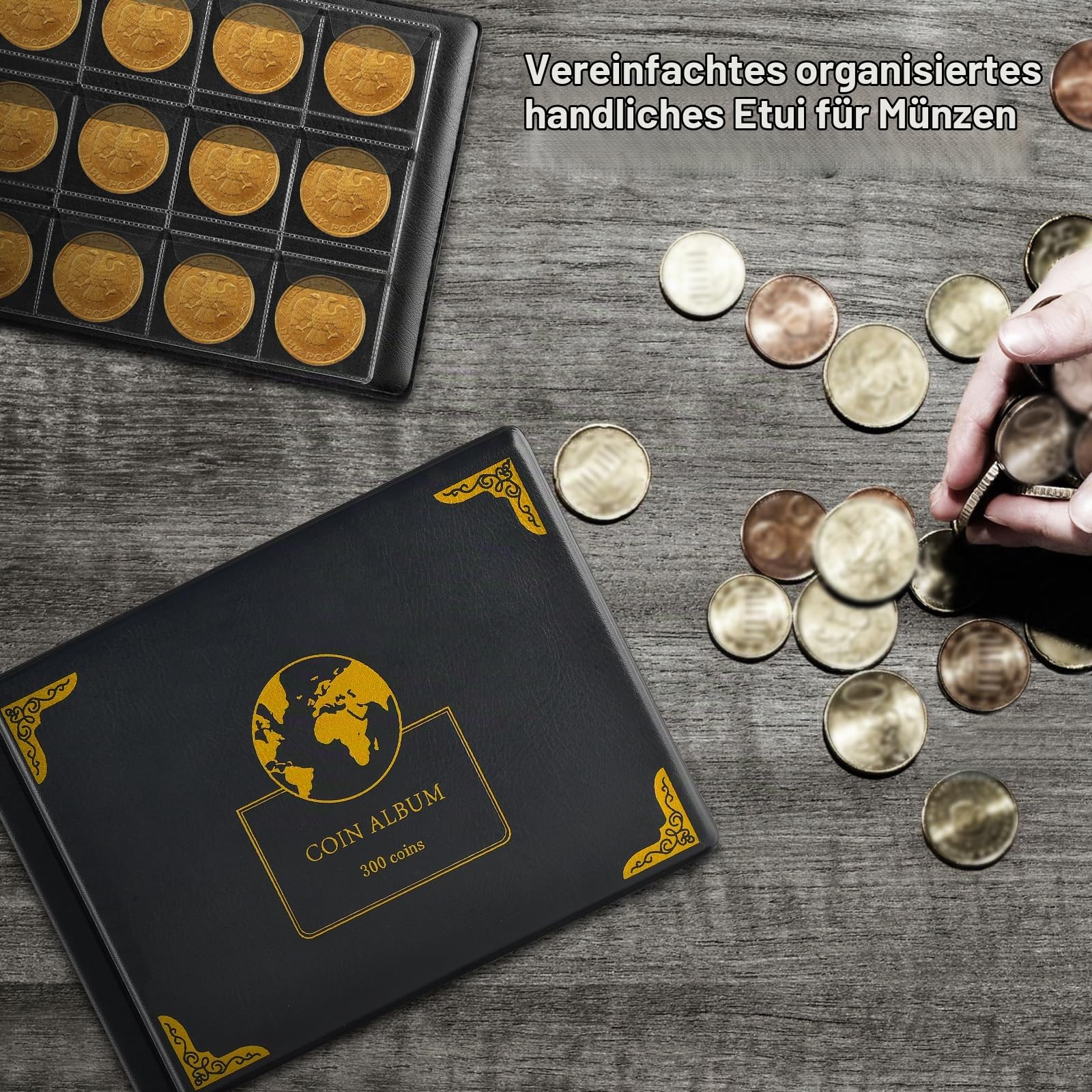 münzen zubehör aufbewahrung shop 300 Stück Münzalbum Aufbewahrung, 2 Euro Münzen Sammelalbum Münzsammlung für Sammler, Münzhalter Sammelalbum Display Aufbewahrungsbox für Sammler Münzen Speichern Display (Schwarz) Küche, Haushalt & Wohnen Füllvolumen:110 ml Mineralstoffe Feldsalat putzen, lagern und