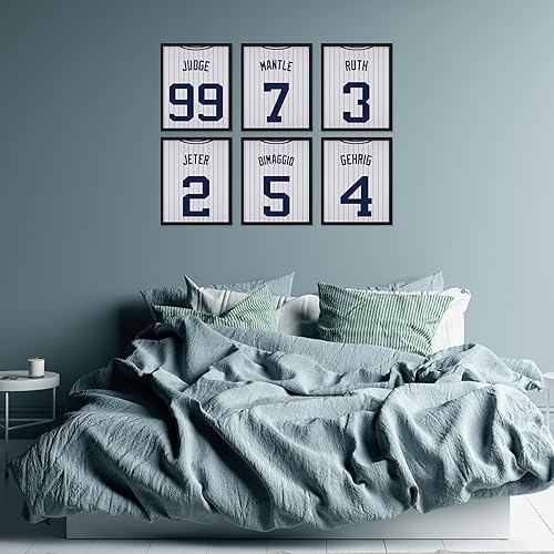 Miniatura 6 de TnT Prints Póster de los Yankees de Nueva York, recuerdos de los Yankees, decoración de los Yankees, decoración de pared de los Yankees, decoración