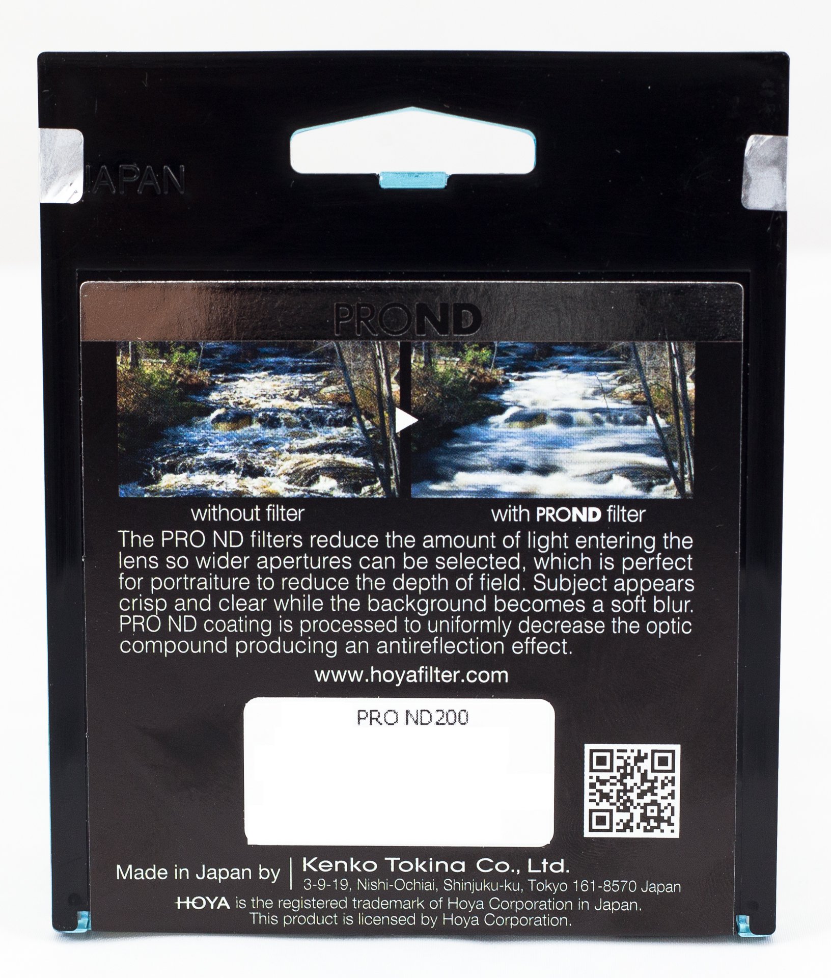 Hoya PROND ND200 Graufilter 82 Mm – 7,67 Stops, Accu-ND Technologie, Für Fotografie & Video