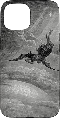 Miniatura 10 de Funda para iPhone 11 The Fall of Lucifer Gustave Dore Fallen angel Lux Lucifer