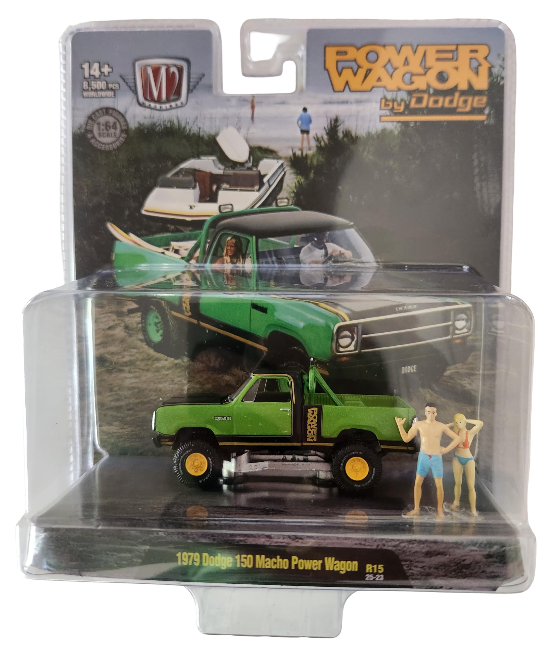 M2マシーン 1976 ダッジ・150 パワーワゴン・トップ・ハンド M2 1974