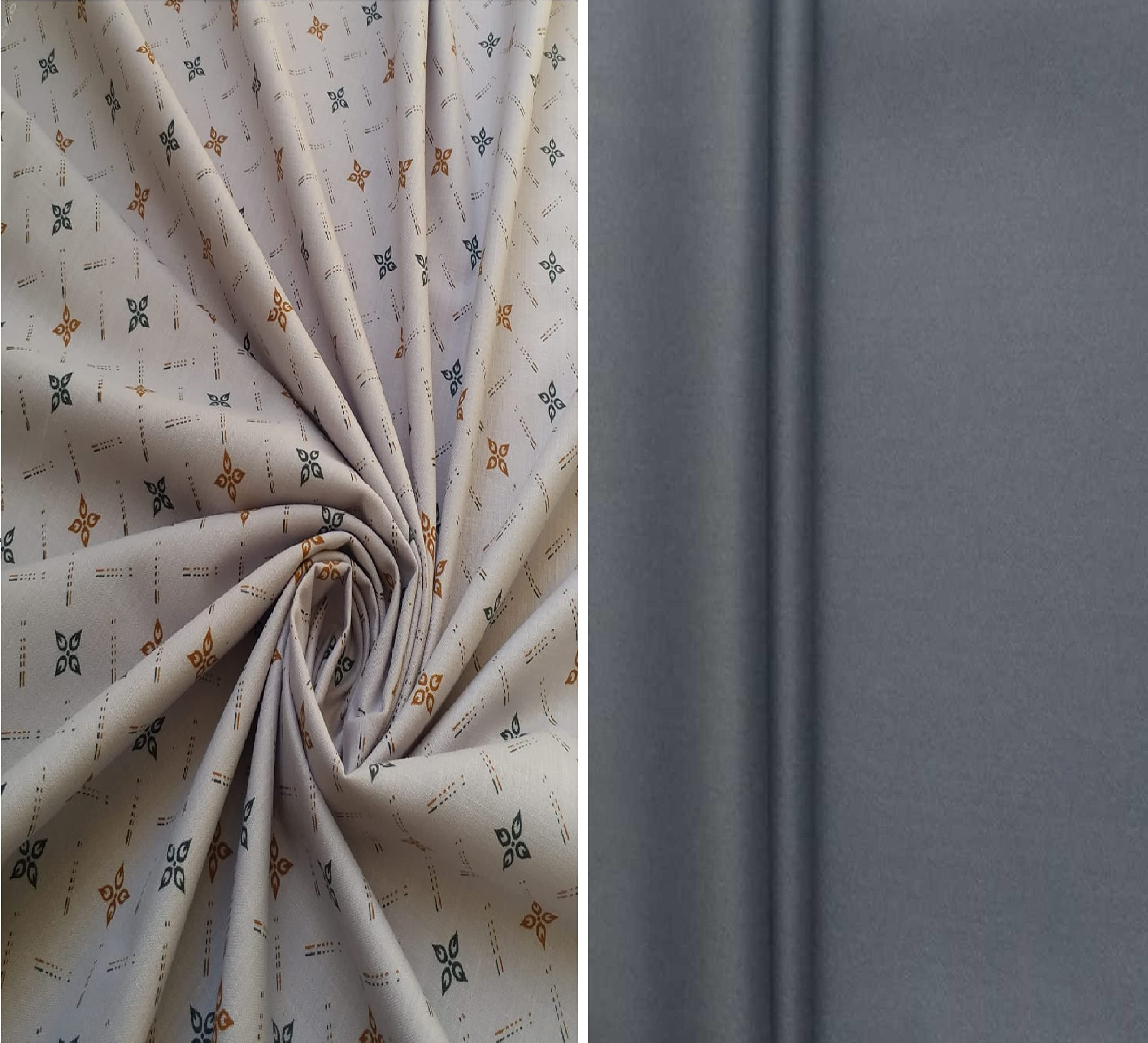 Pri & Su CottLinns Combo of Cotton Floral Shirt 500012 & Trouser 90005-picture-29