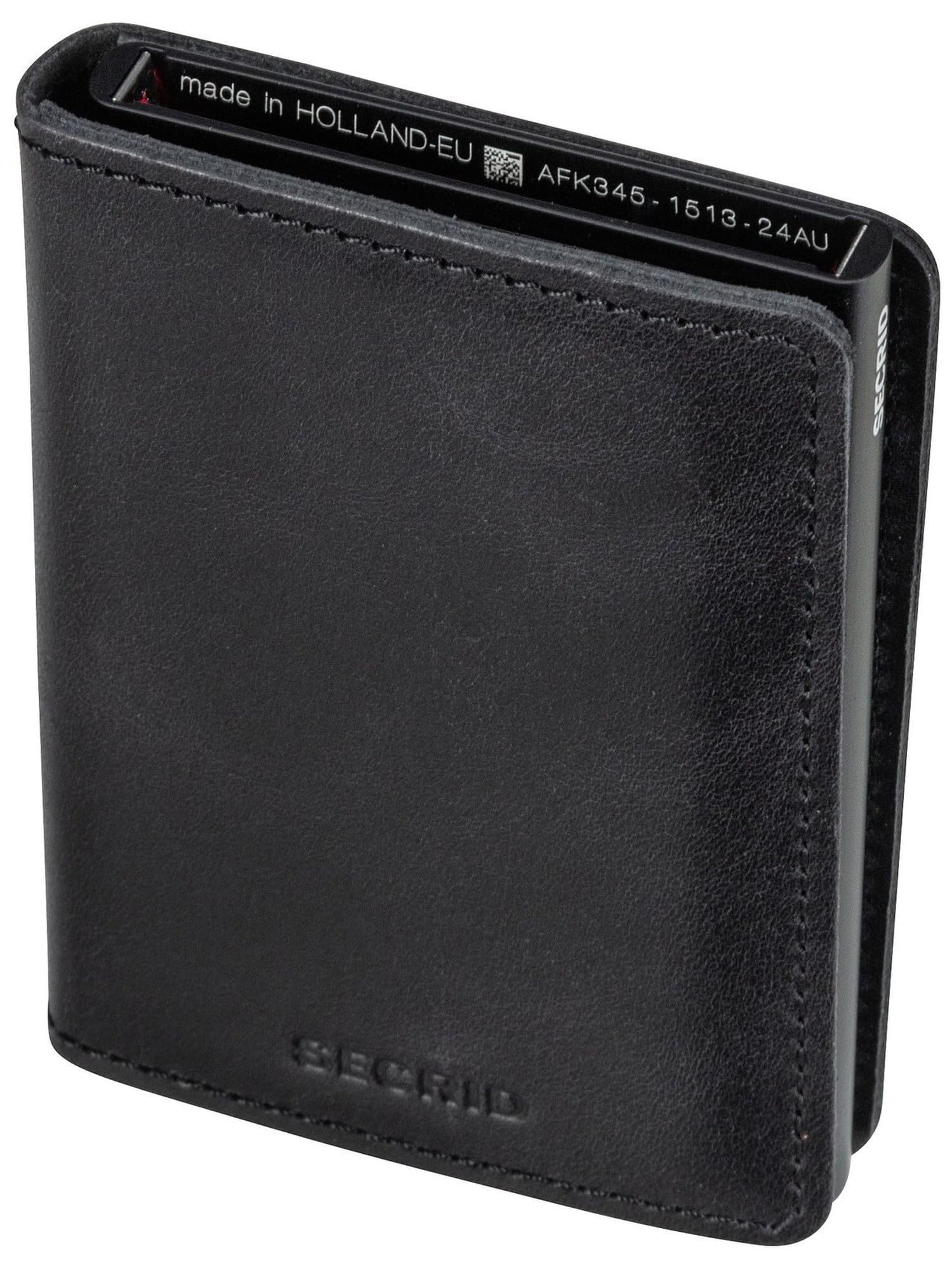 Secrid Unisex Slimwallet Reisezubehör-Kartenhalter im Umschlagformat, Black