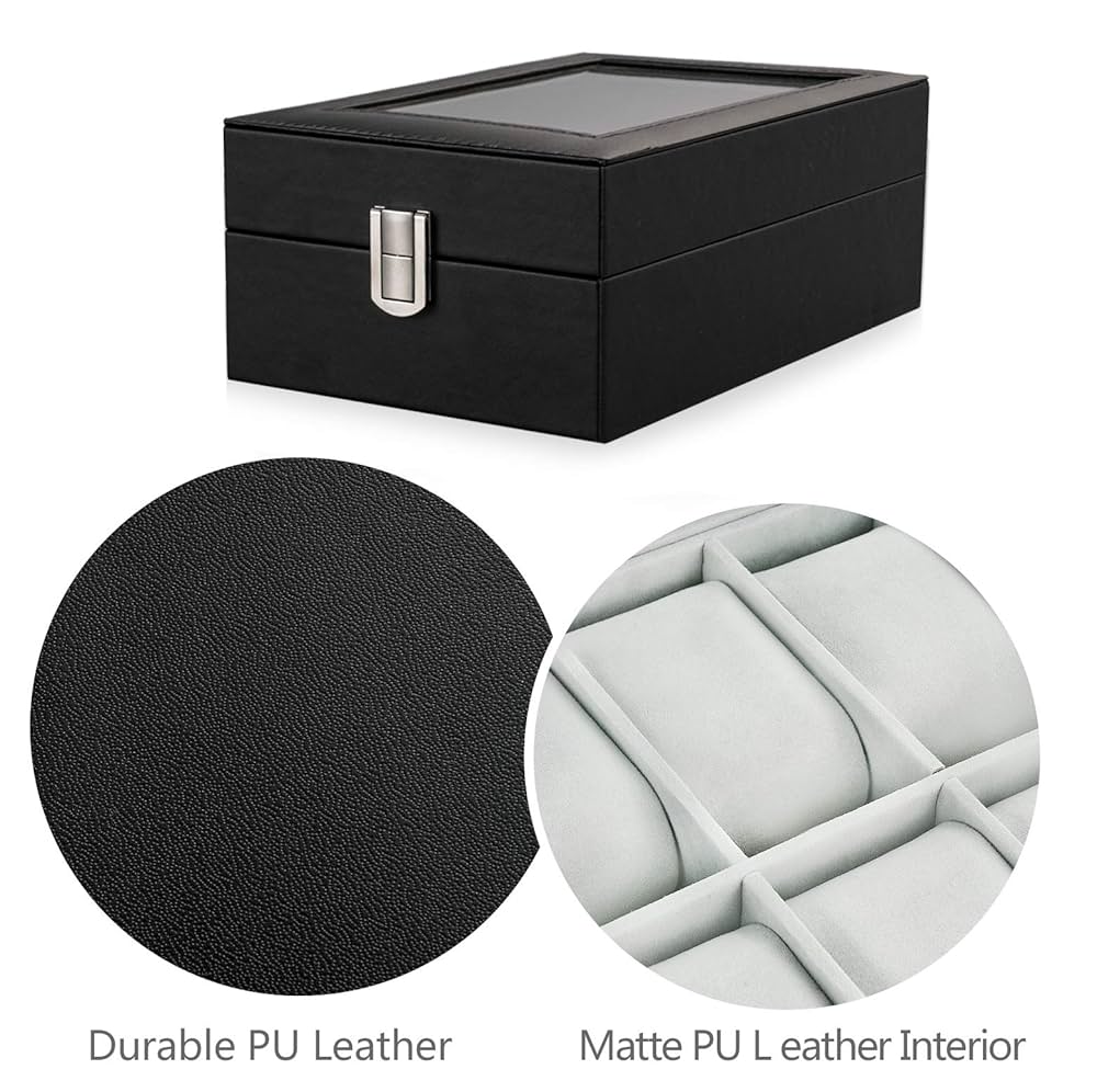 Amazon.co.jp: bestwishes 6本 ウォッチボックス 腕時計ケース