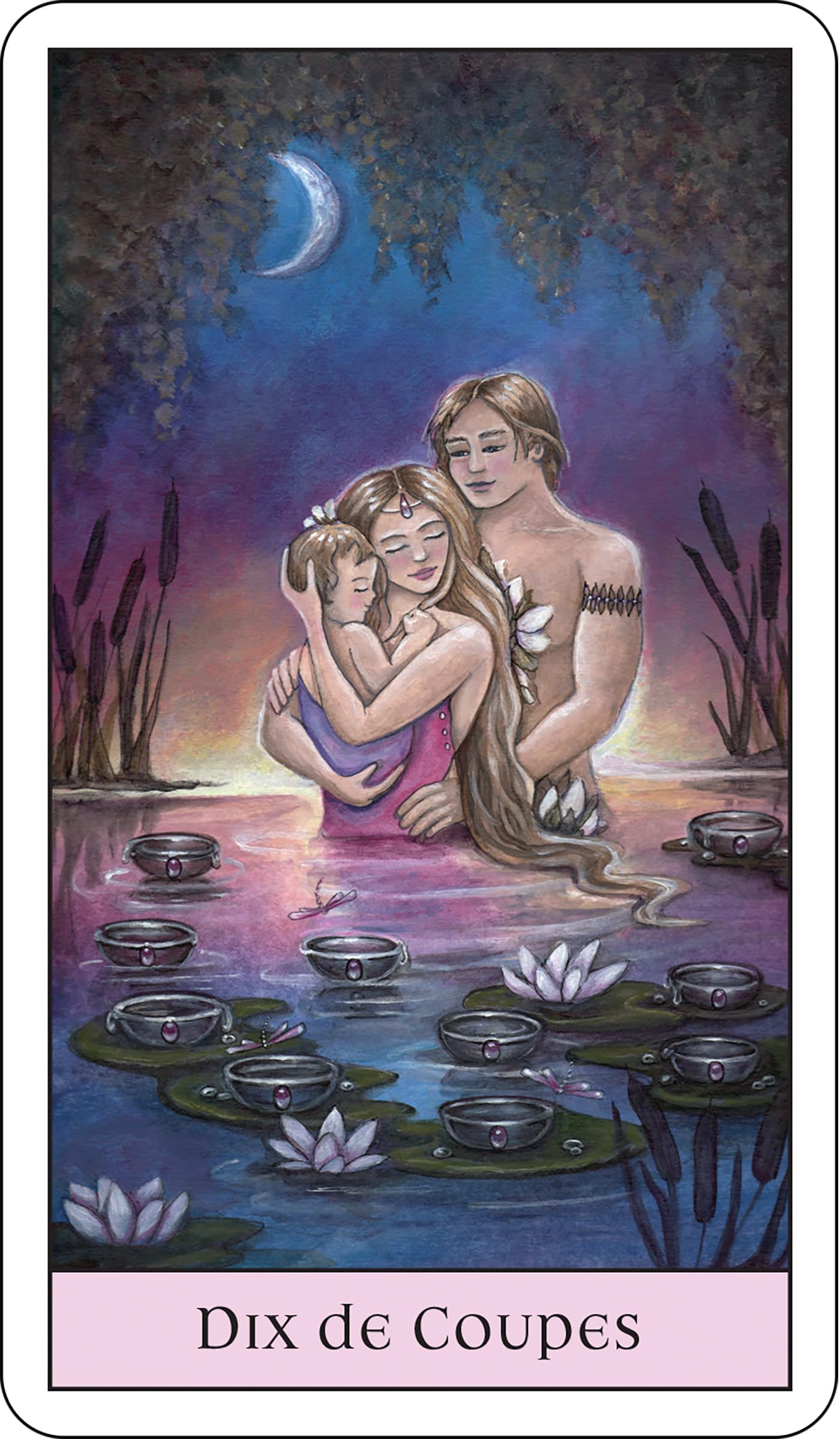 Tarot des visions cristallines: 79 cartes et un livre d'instructions