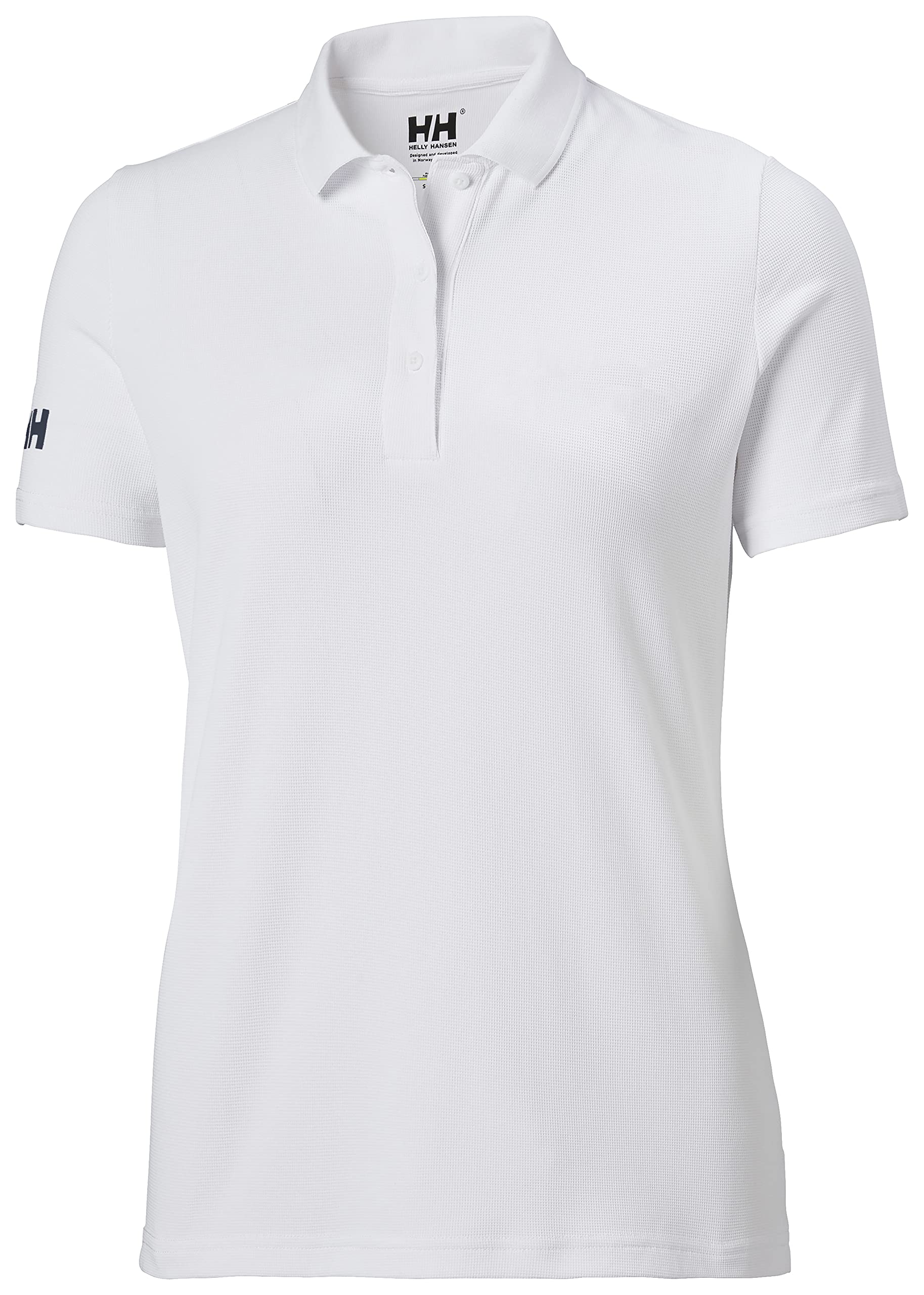 Helly Hansen Women's W Crew Tech Polo, White, M