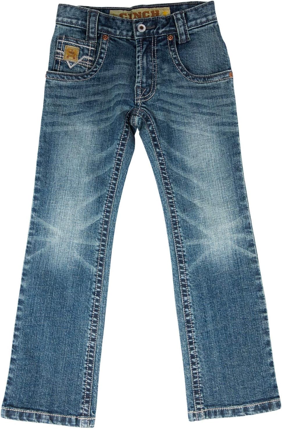 The Cinch Boy's January Slim Fit Medium Stone Wash Jeans