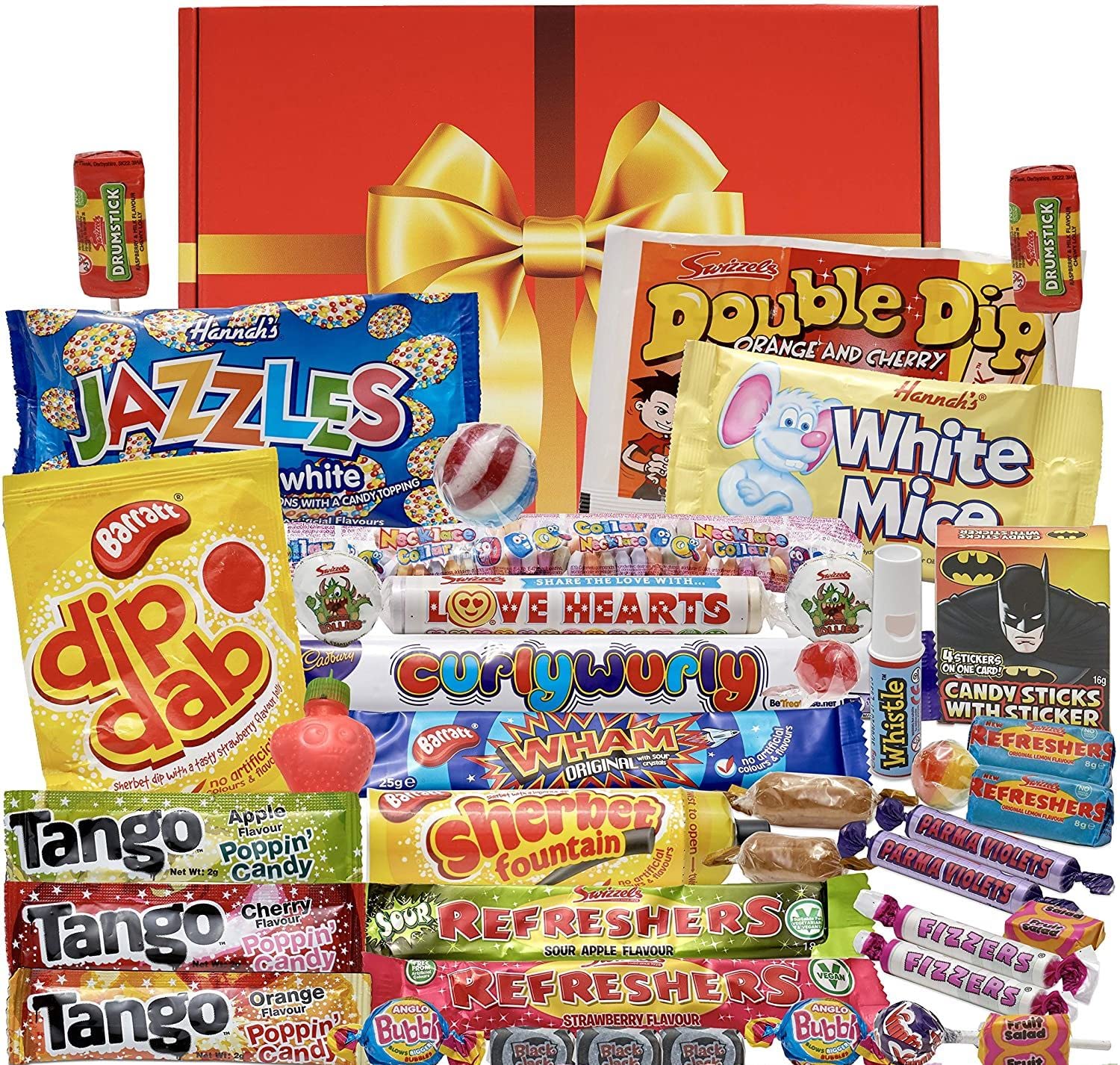 Bumper Retro Sweets Gift Box - New and Improved Version of The Bestselling Sweet Hamper with an Even Bigger Old Fashioned Sweetshop Selection