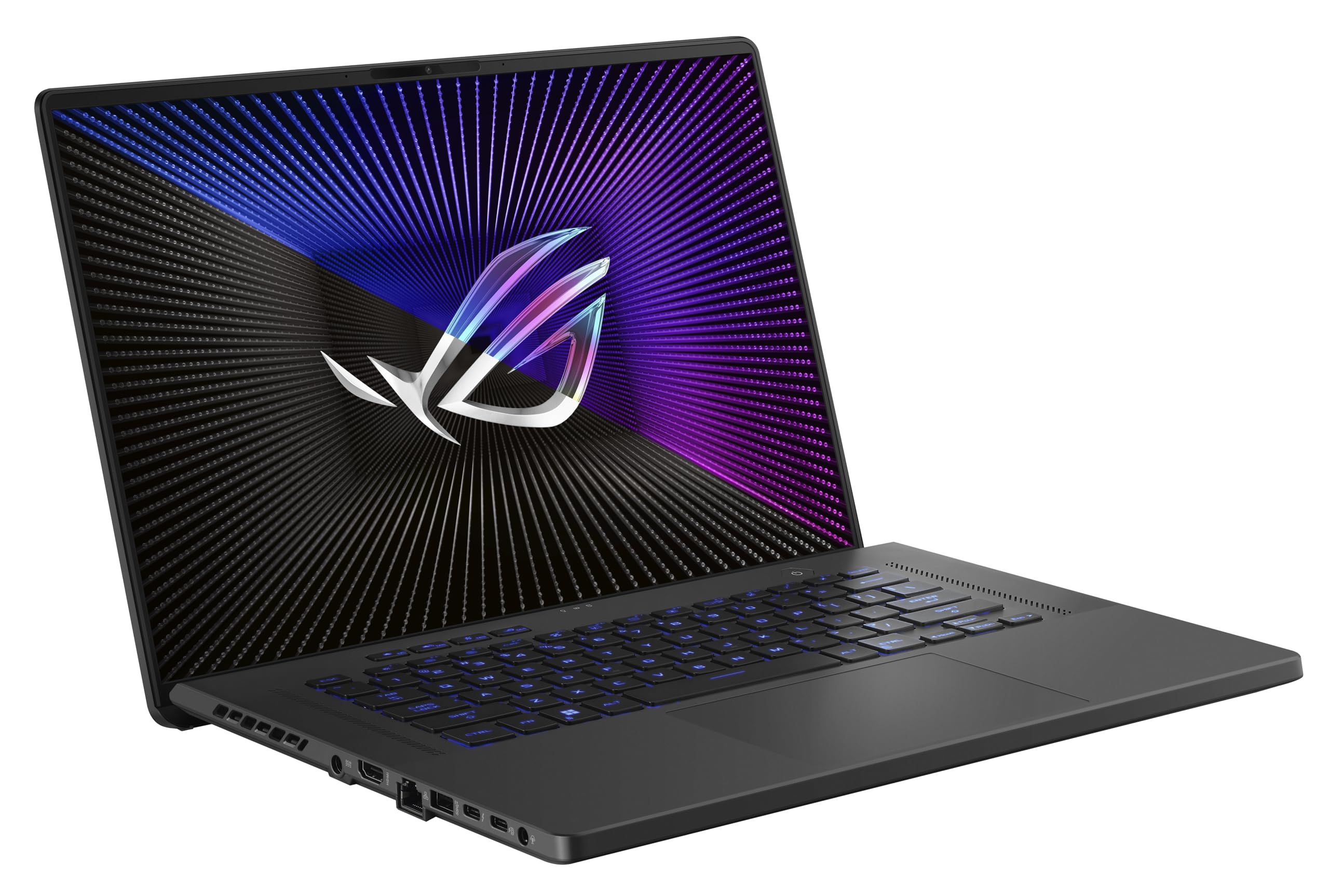 ASUS ROG Zephyrus G16-GU603ZV-N48W 16 Pouces FHD+ Pc Portable (Intel Core i7-12700H Processeur 4.7 GHz, 16GB DDR4 RAM, 512GB PCIe 4.0 NVMe M.2 SSD, NVIDIA GeForce RTX 4060 TGP 120W) – Clavier AZERTY.