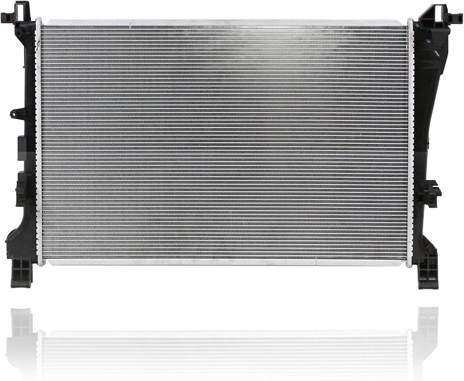 Radiator - Pacific Best Inc. Compatible/Replacement for 13513 14-20 Fiat 500L - Plastic Tank Aluminum Core