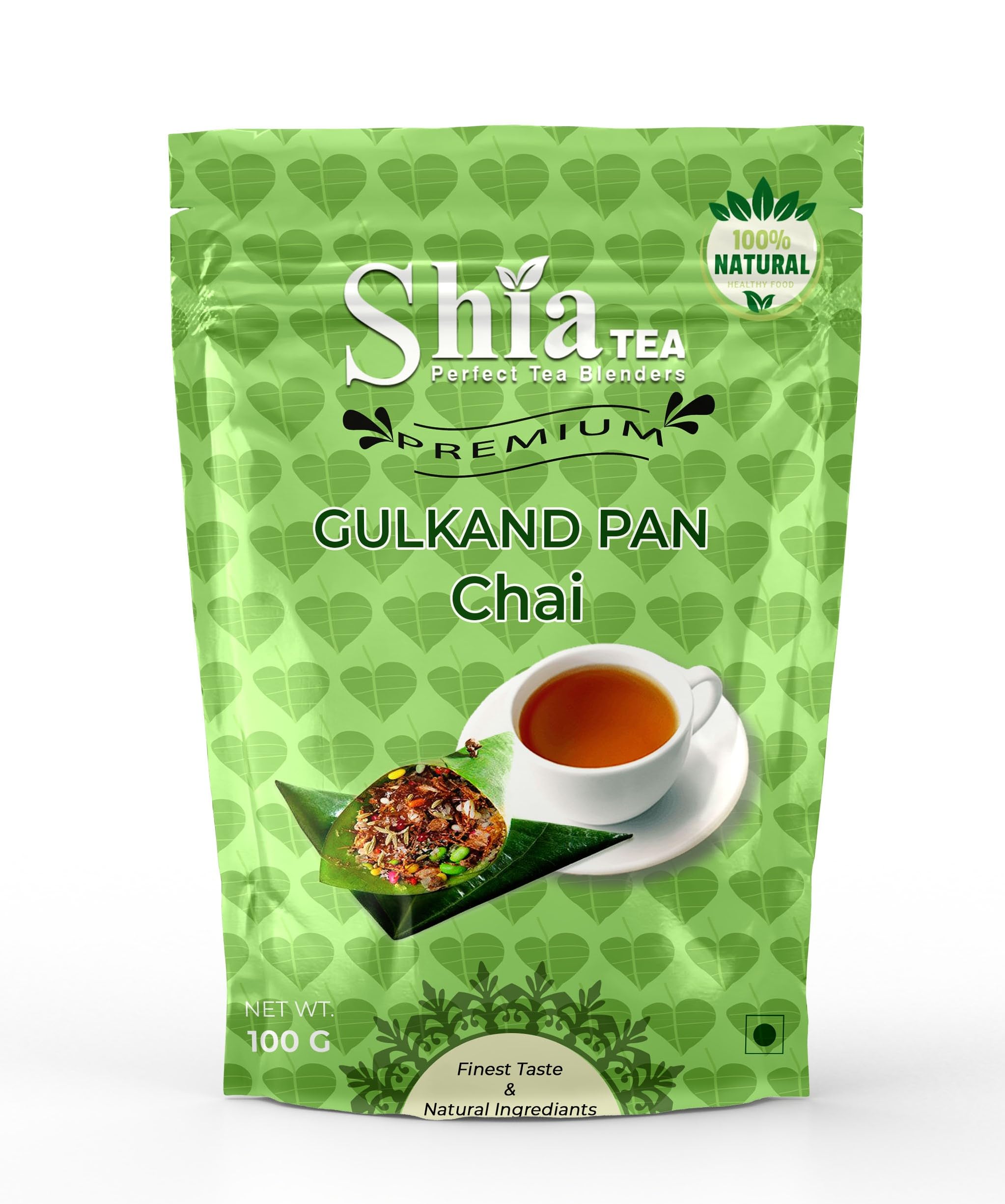 Shia Gulkand Betal (Paan) Chai | Rich and Flavoured Chai | Black Tea | Natural Flavour | 100 grams (B0B6C97R1F) Amazon Price History, Amazon Price Tracker