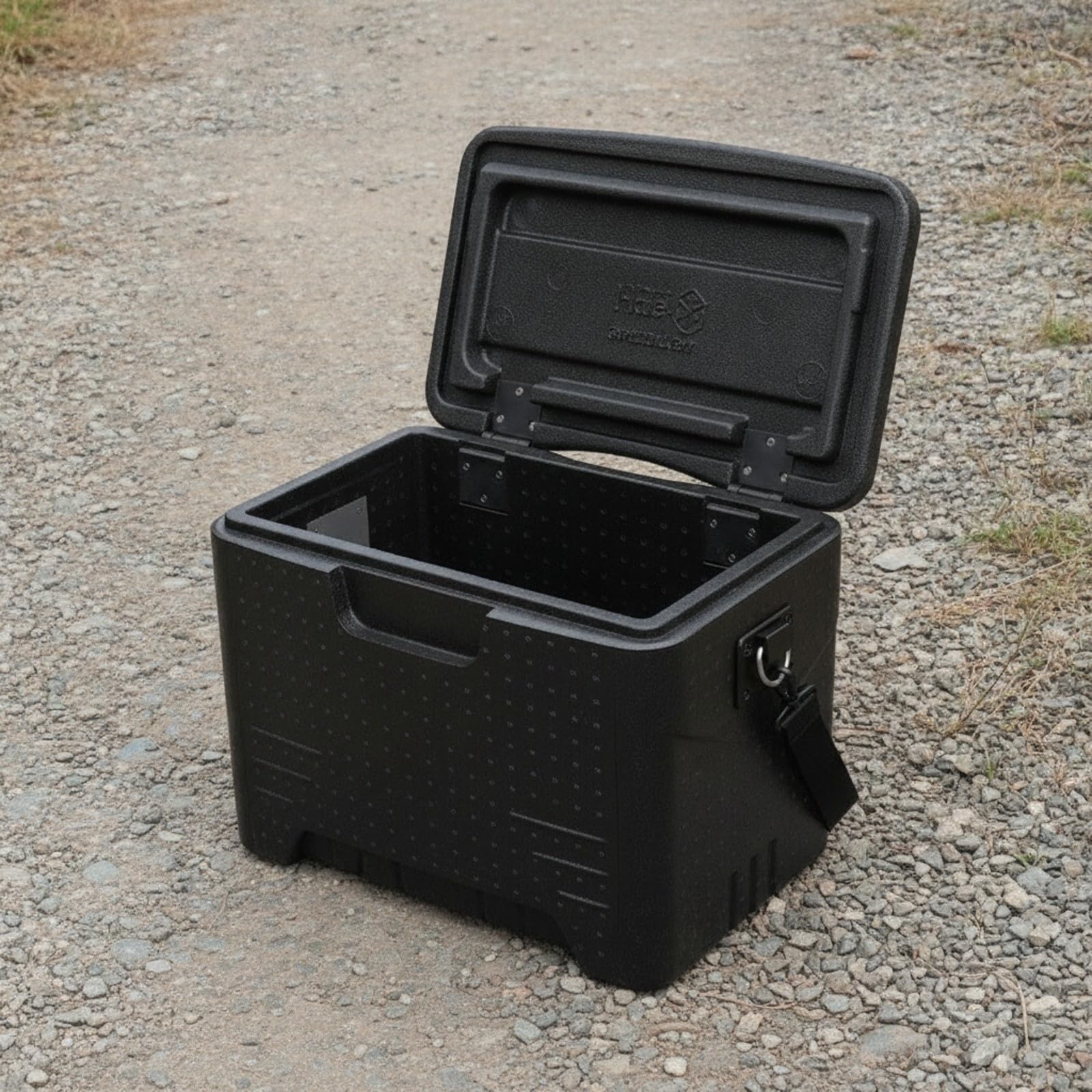 Gralara Kompakt Isolierbox mit Schultergurt | 22 Liter Fassungsvermögen, Isolier-Transportbox, tragbar, Isolierbox mit Griffen, für Camping, Angler