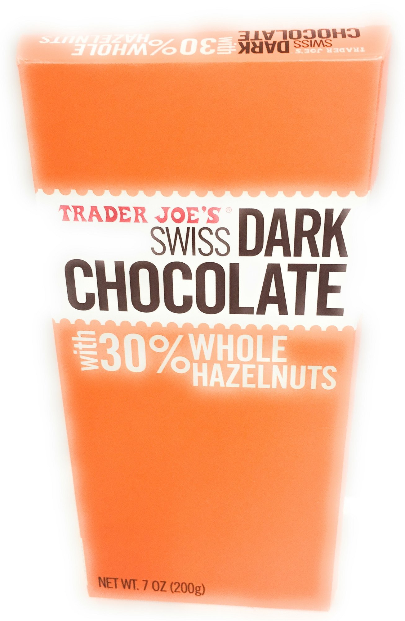 Buy Trader Joes Swiss Dark Chocolate with 30 Whole Hazelnuts Online at