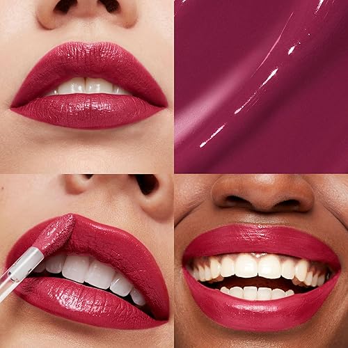 Miniatura 2 de Revlon ColorStay Satin Ink Crown Jewels Lápiz labial líquido, duradero e impermeable, fórmula cremosa hidratante infundida con aceite de semilla de