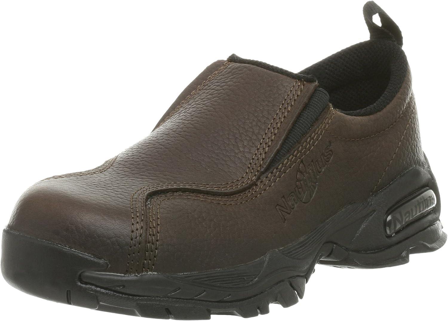 Nautilus Safety Footwear Slip-On ESD N1621 Women's Steel Toe Work Shoes, 8 W