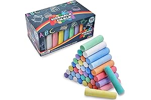 Joyin Non-Toxic Sidewalk Chalk For Your Kids’ Fun & Safety