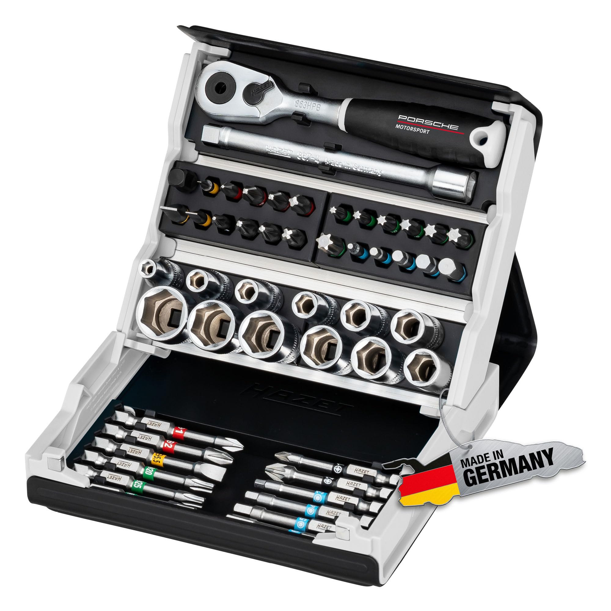 Amazon.com: HAZET(ハゼット) Smart Case Socket Wrench Set 50-Piece