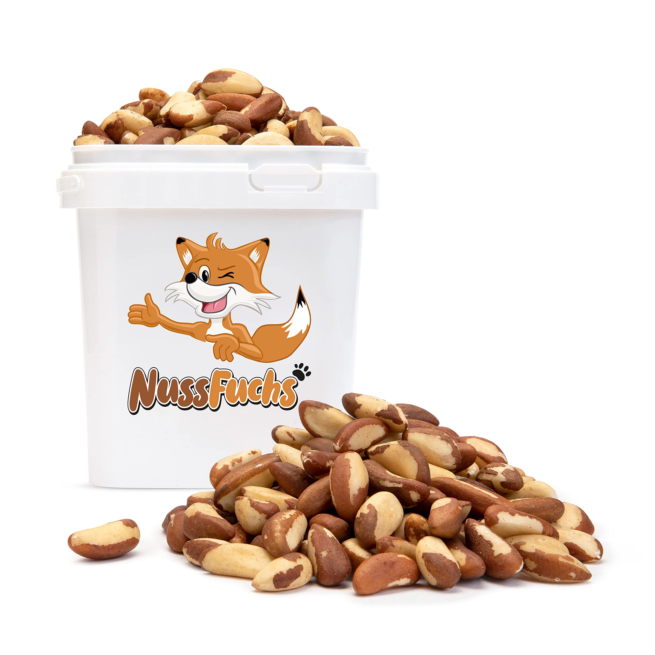 Paranüsse ganz Paranusskerne 1,5kg - ohne Schale rohe Paranuss Kerne geschält - naturbelassen unbehandelt ungesalzen ungeschwefelt - 100% Natural vegan Paranuss Kerne aus Bolivien (1,5kg)