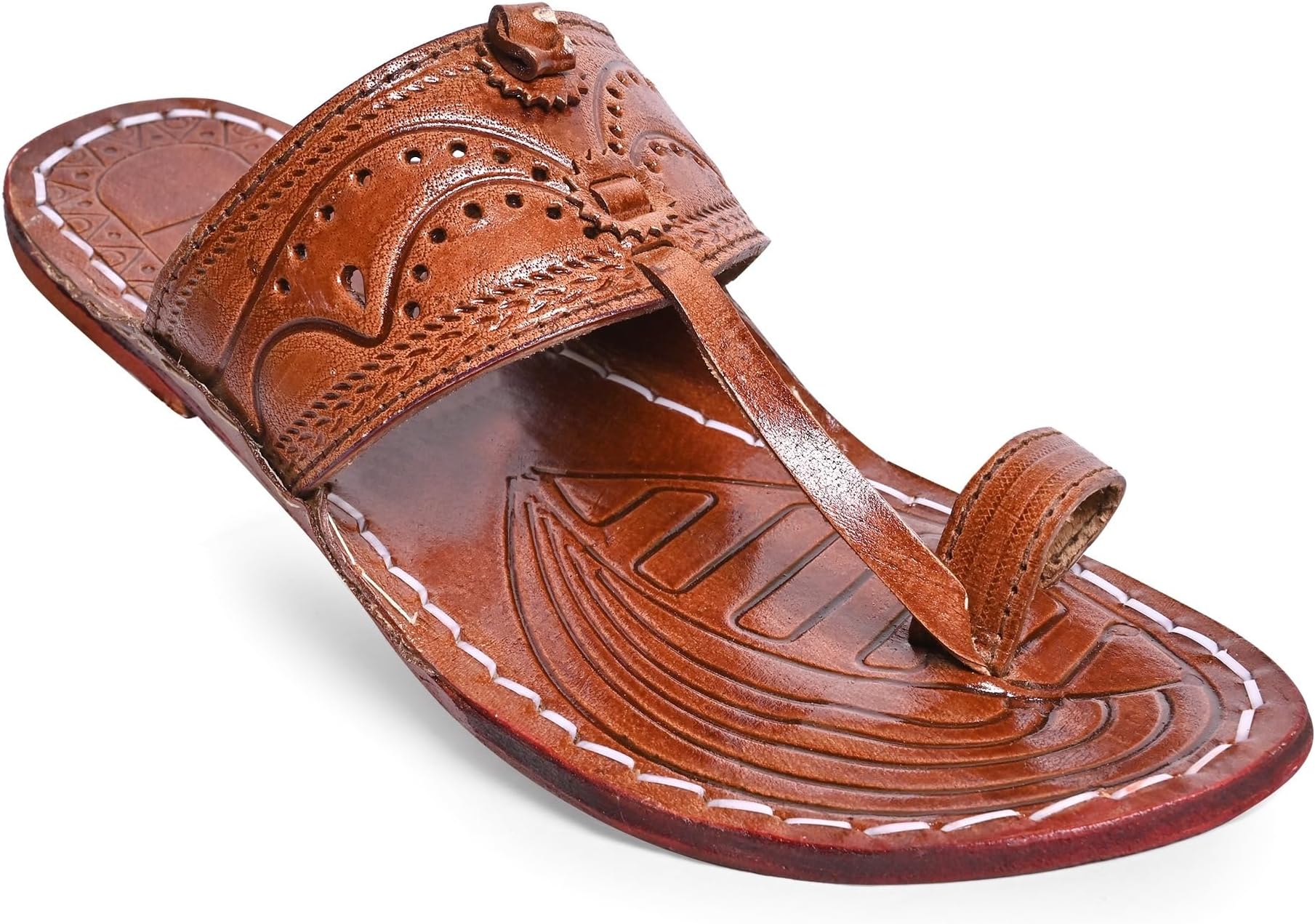 Kolhapuri Chappal for Men|Kolhapuri Slippers for Men|Kolhapuri Shoes for Men|Leather Slippers for Men|Wedding Slippers for Men-B1