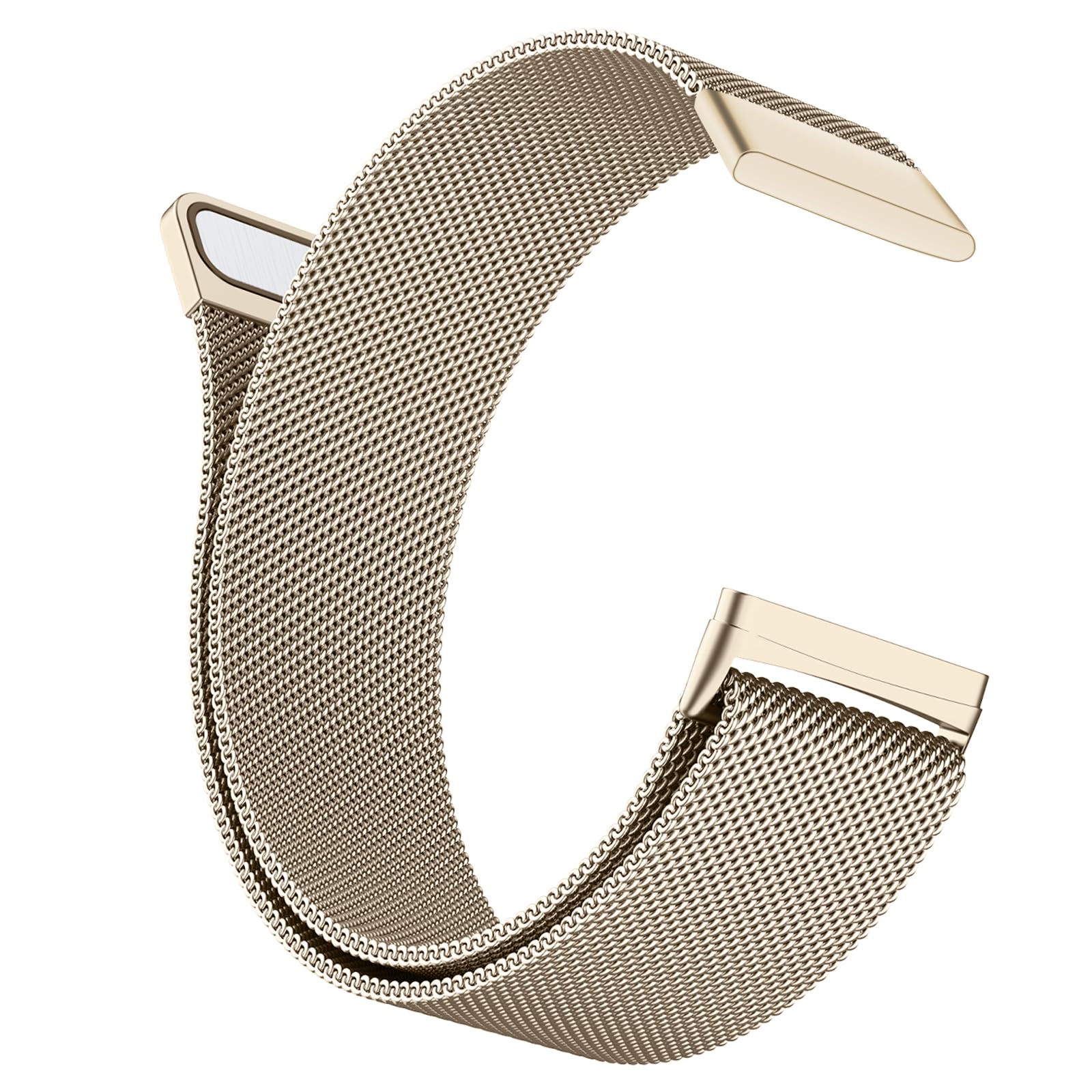 Tobfit Watch Strap Compatible with Fitbit Versa 3/4(Watch Not Included), Stainless Steel Chain Strap with Magnetic Buckle Compatible for Men & Women-picture-18