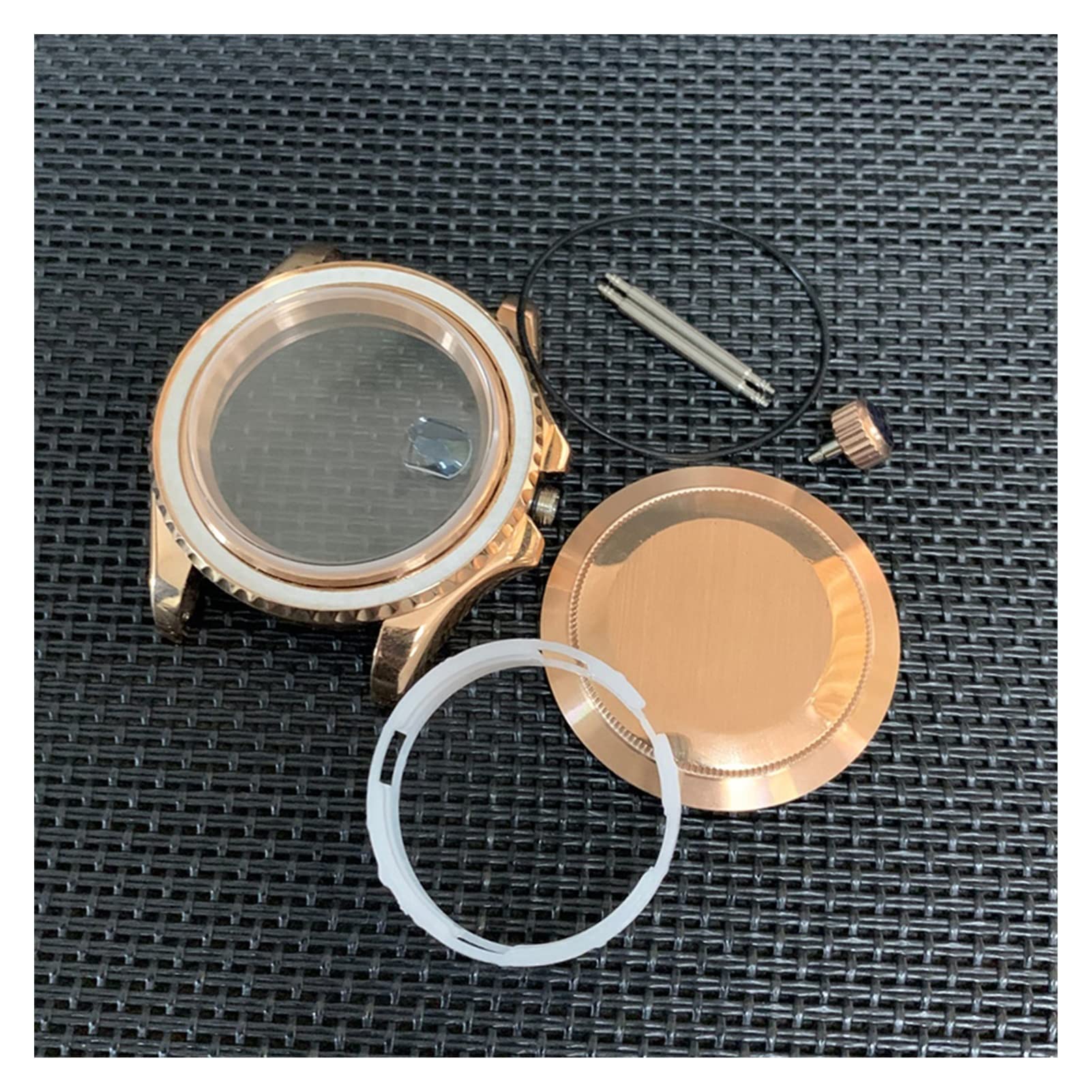 Amazon.co.jp: 40mm ケース ケース 2824 ケース 8215 8205 Eta 2824