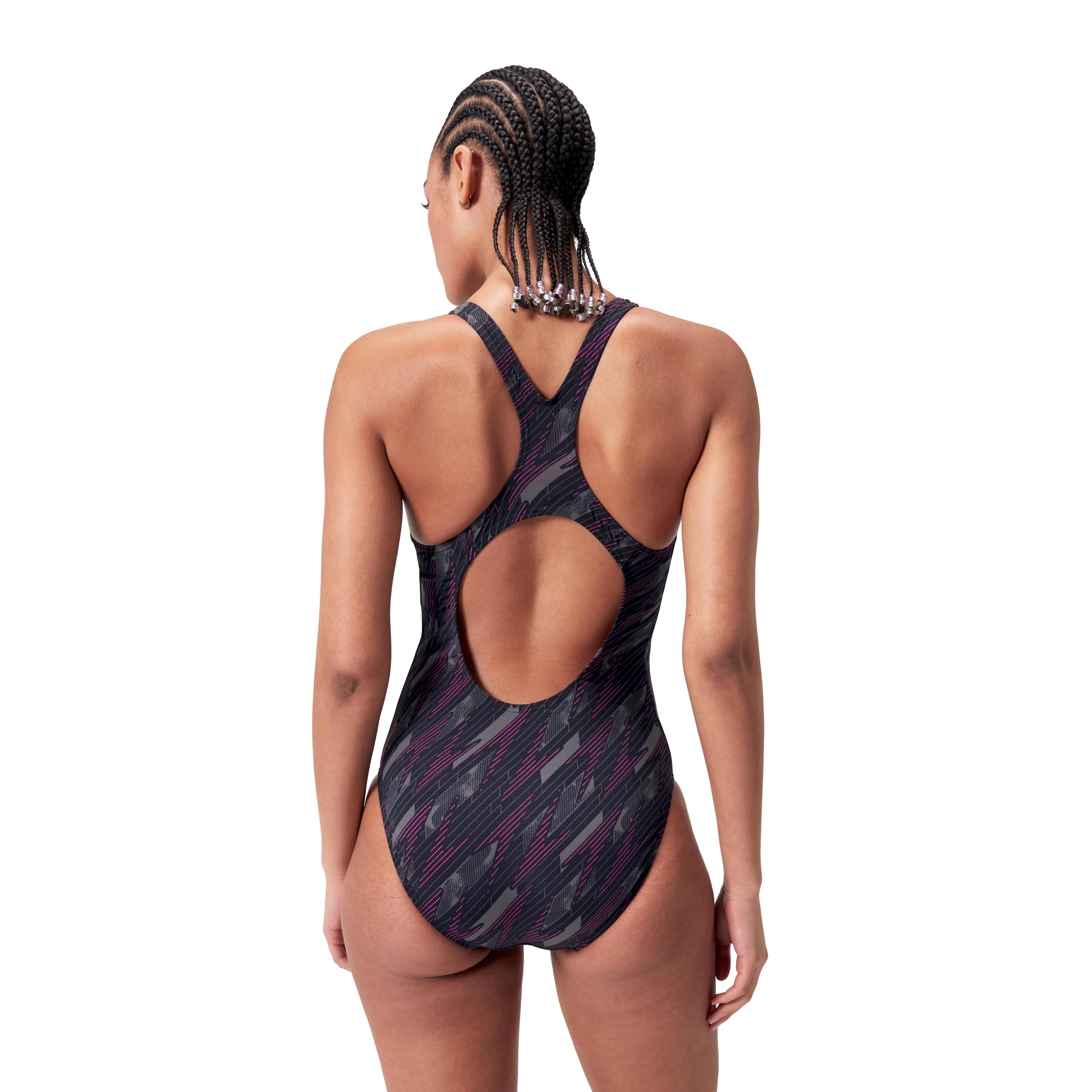 Speedo Boom Logo Allover Medalist Bañador Mujer