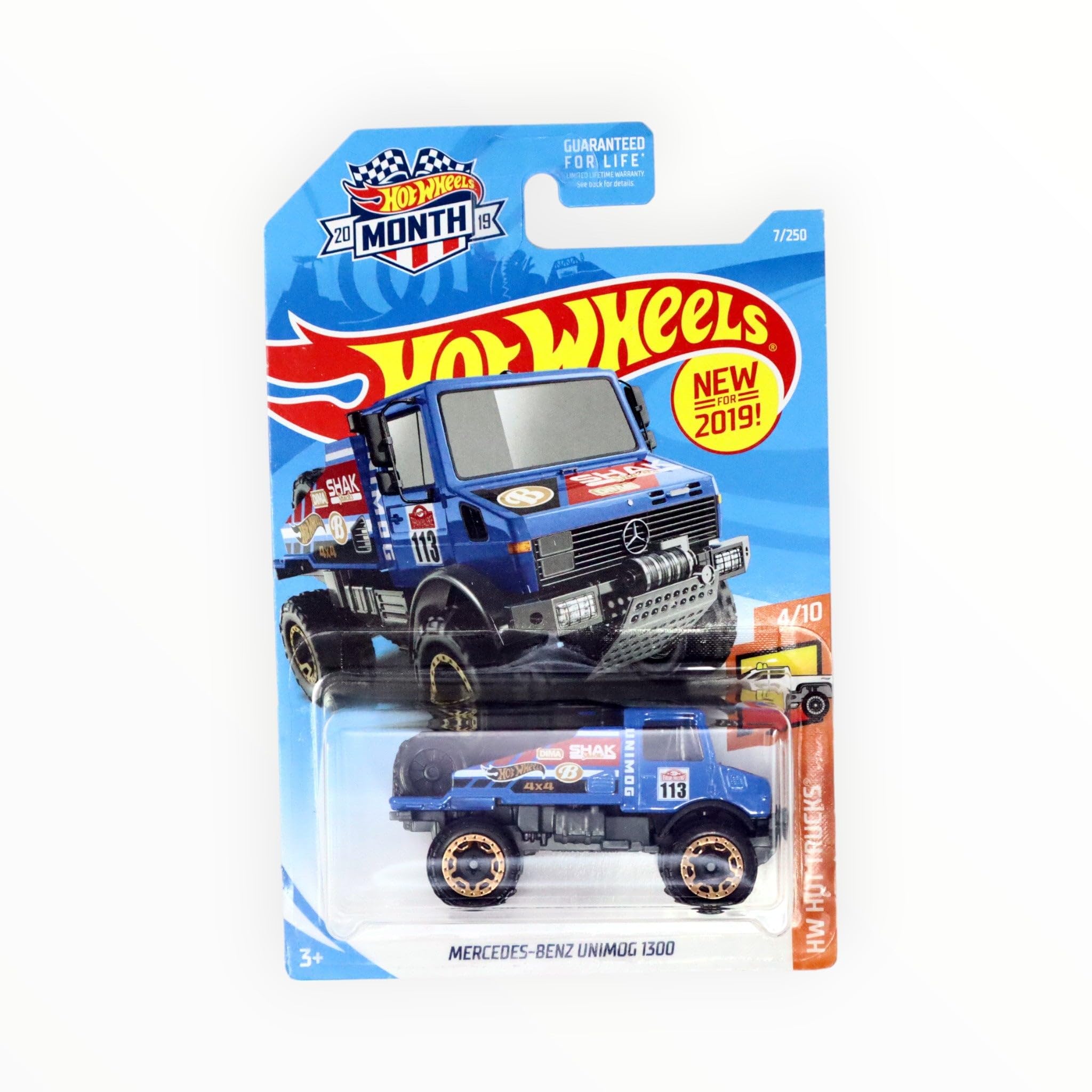 Amazon.com: Hot Wheels Mercedes-Benz Unimog 1300 - Mainline (2019