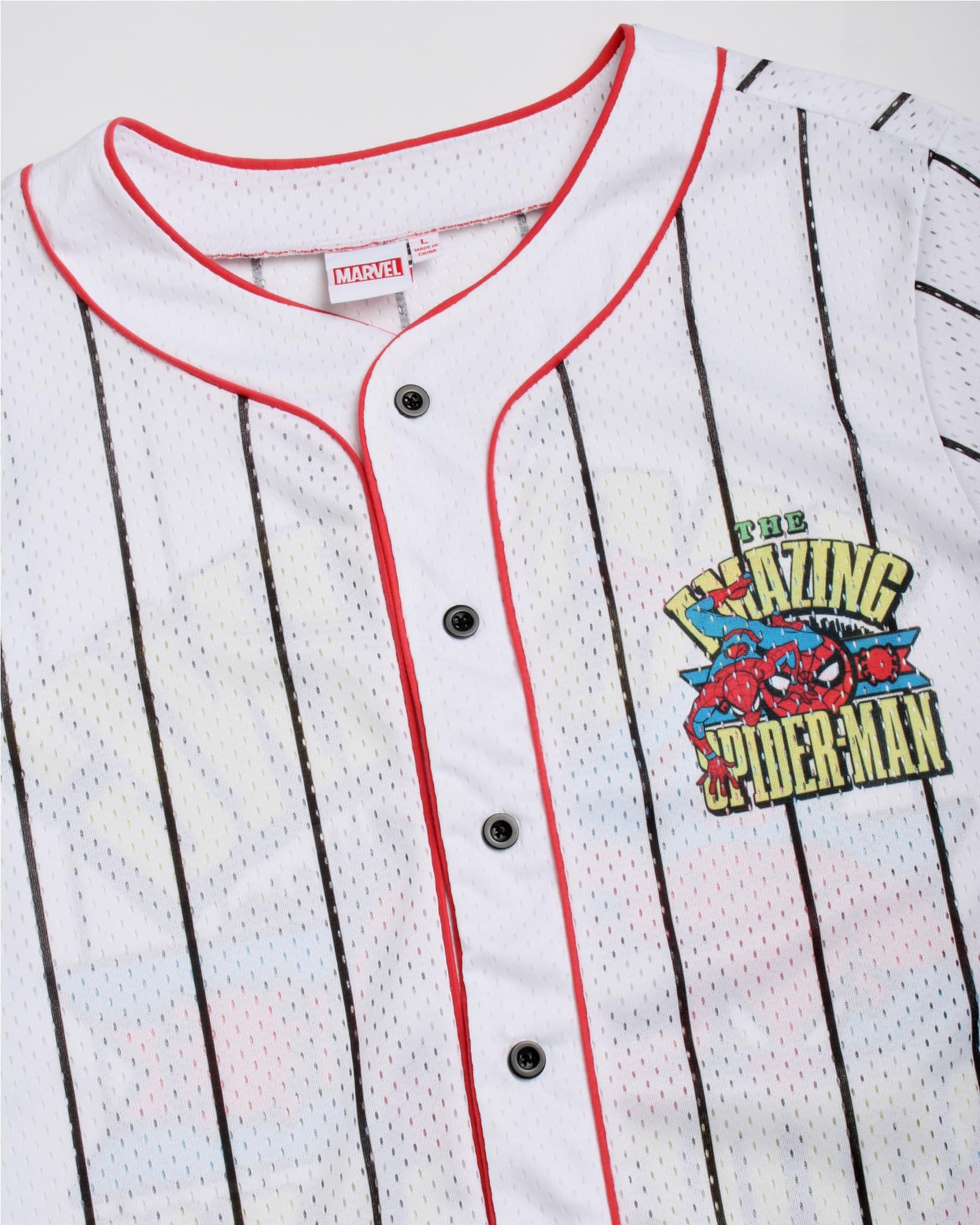 Marvel Spider-Man T-shirts graphiques pour femme – T-shirt court pour bébé, débardeur et chemise graphique rétro à col rond pleine longueur pour femme