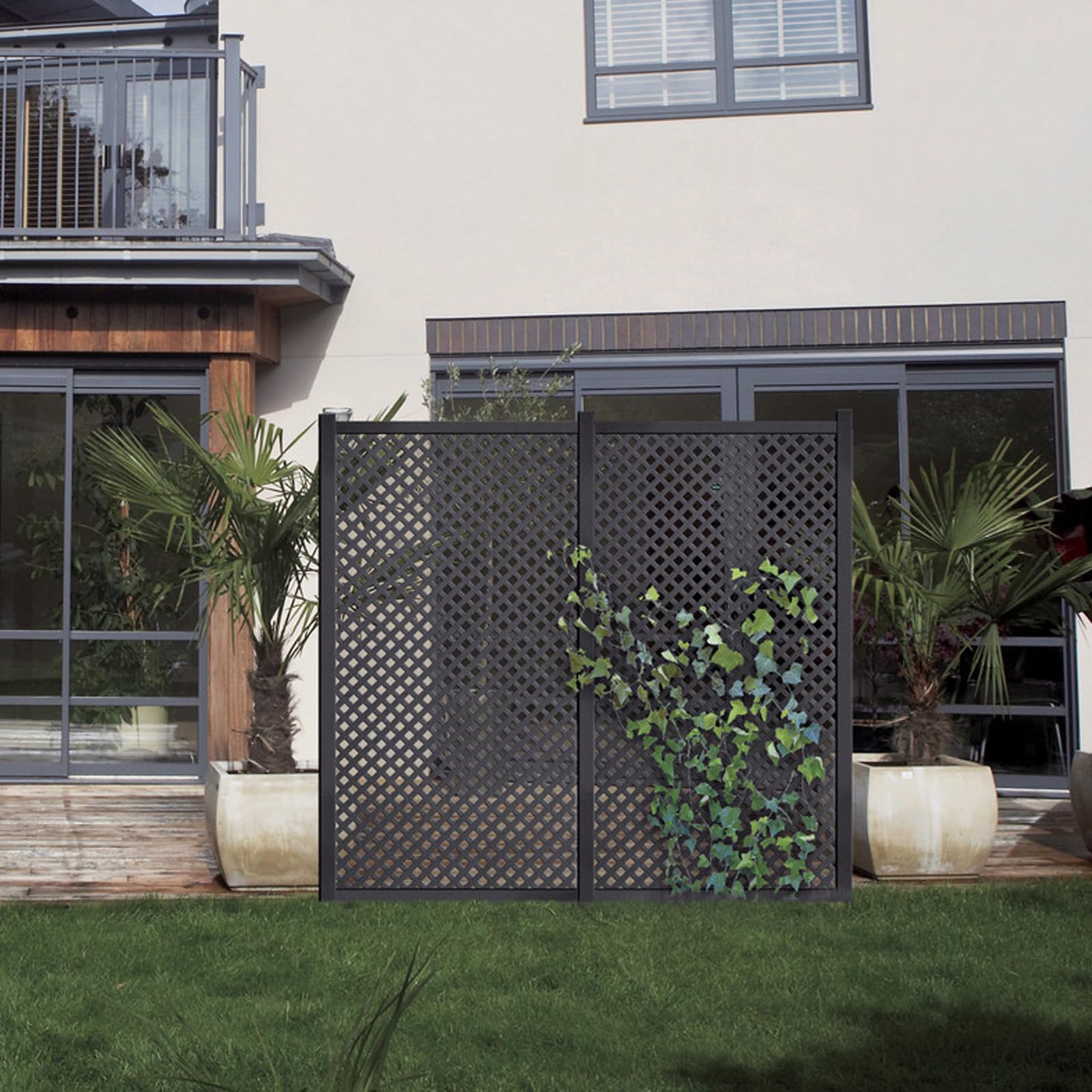 NORTENE Pannello Decorativo PP 25 mm PRIVAT 1X2 M Antracite