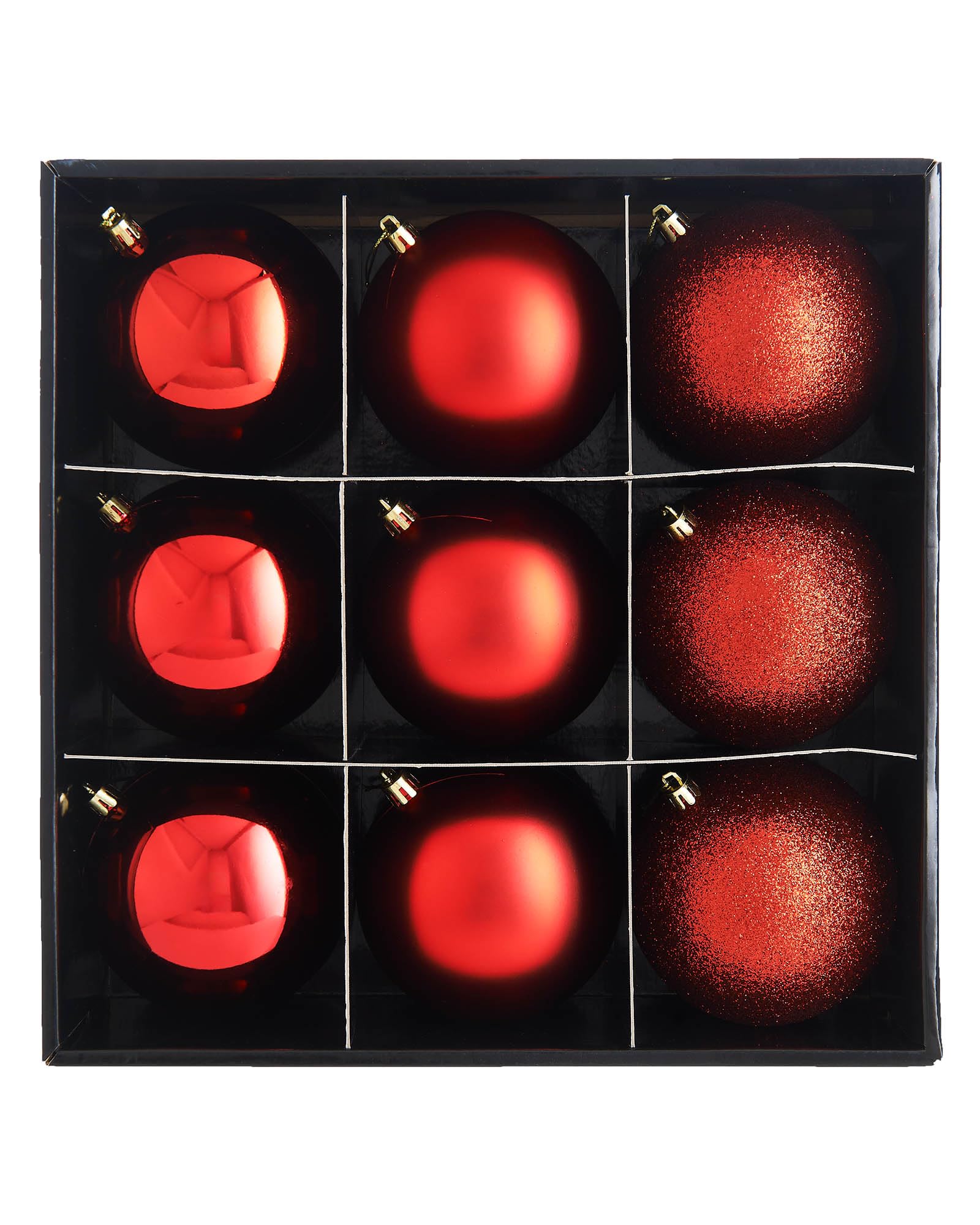 Christmas Red Shatterproof Baubles