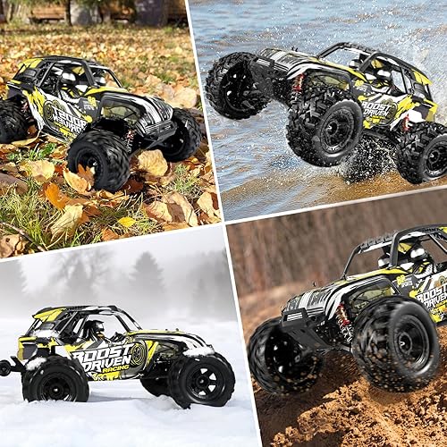 Miniatura 5 de Limodgo Auto de control remoto rápido para adultos 110 grandes Hobby rc, versión de actualización de motor 550, 35 MPH, autos RC de alta velocidad,