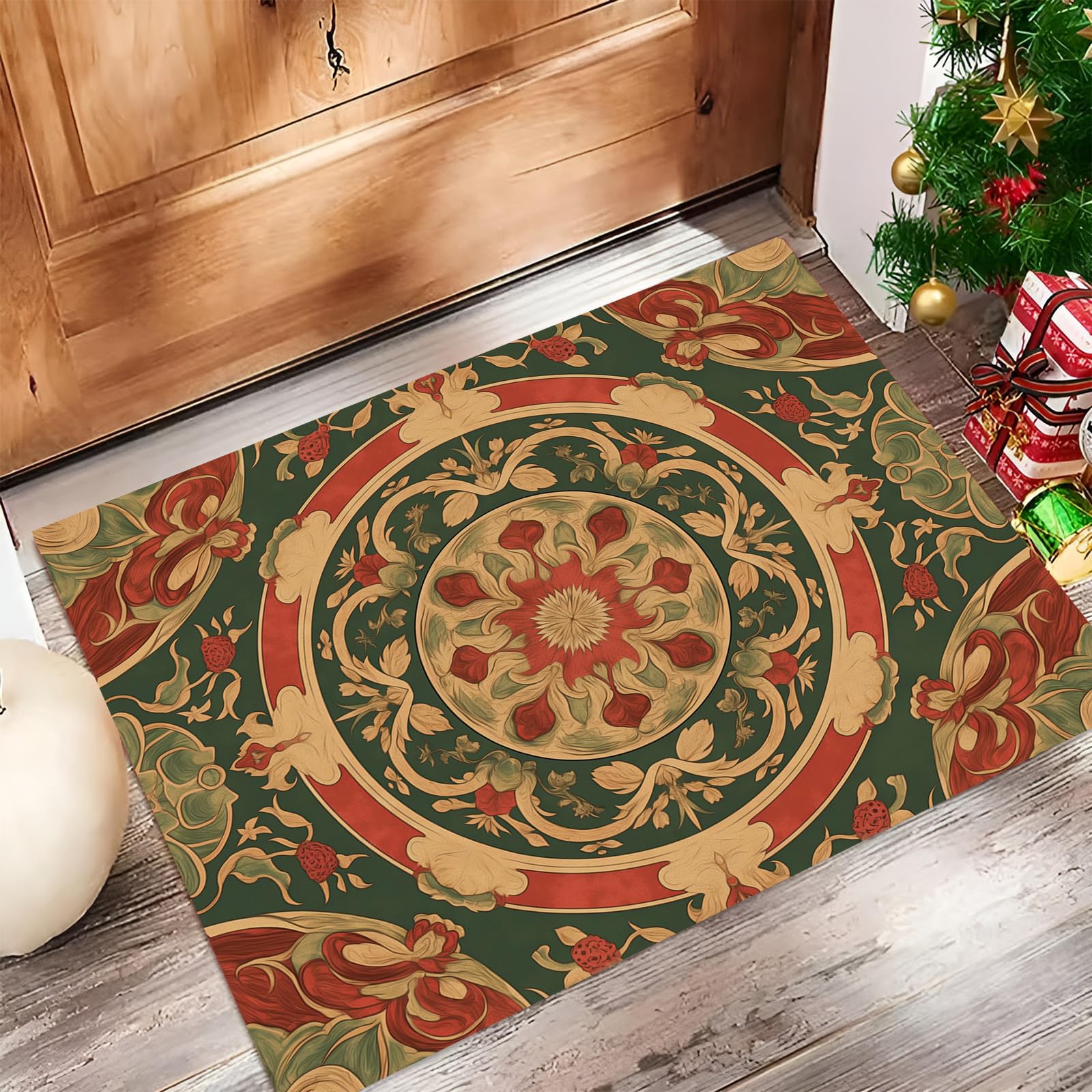 Tapis antiderapant et lavable en machine paillasson interieur entree 60x90cm