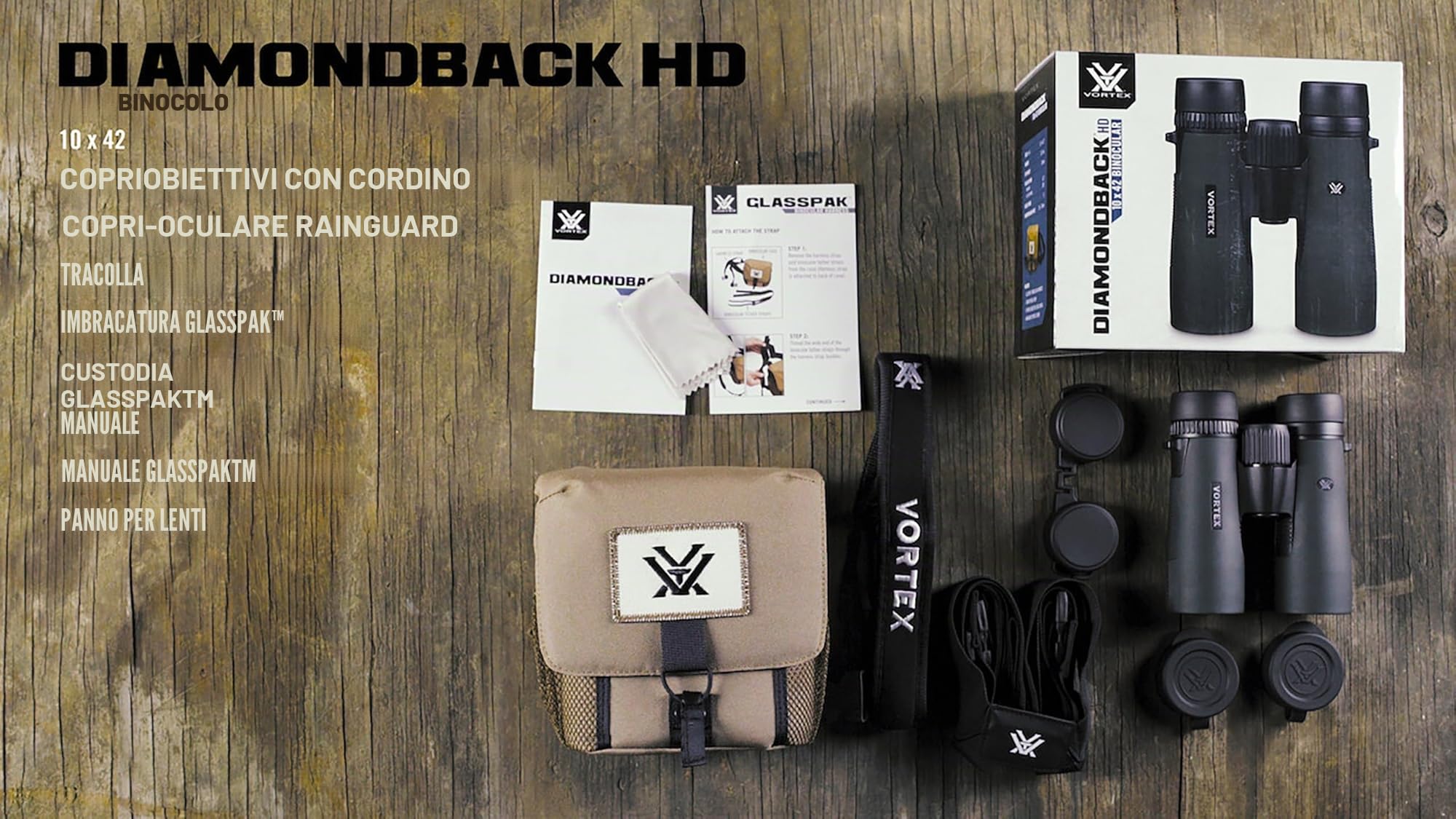 Vortex Diamondback HD 10x42 New