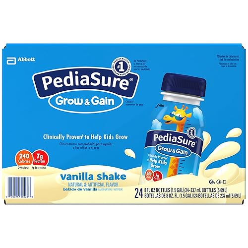 PediaSure Vainilla Shake, 24pk.8oz. (Pack de 2)