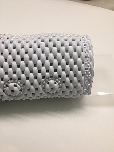 Popular Bath Tejido de gofre, 16.9 x 35.8 in, blanco