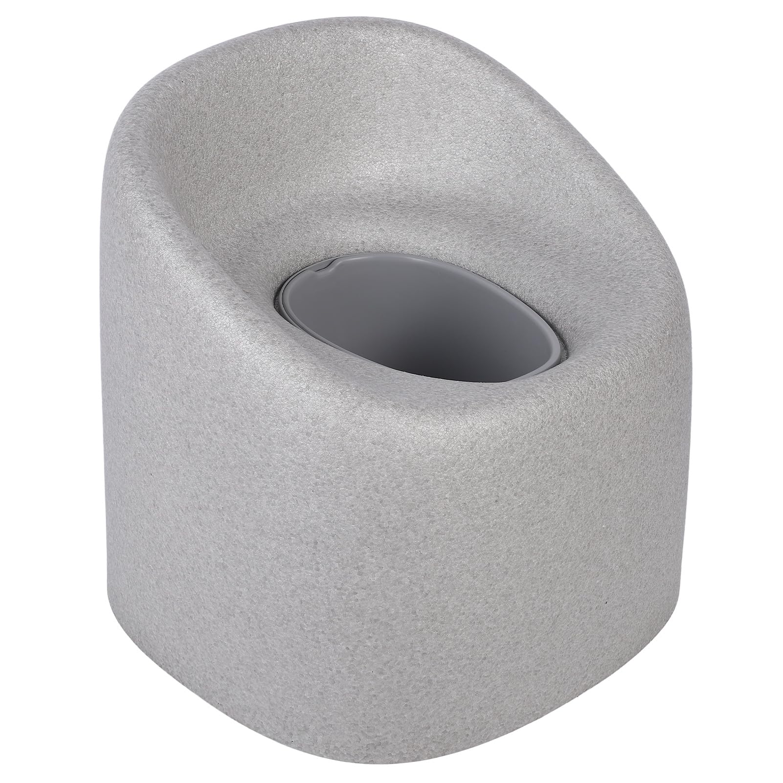 EPP Toilet Chair Bedside Commode Shower Chair Portable Grey for Elderly Pregnant Women