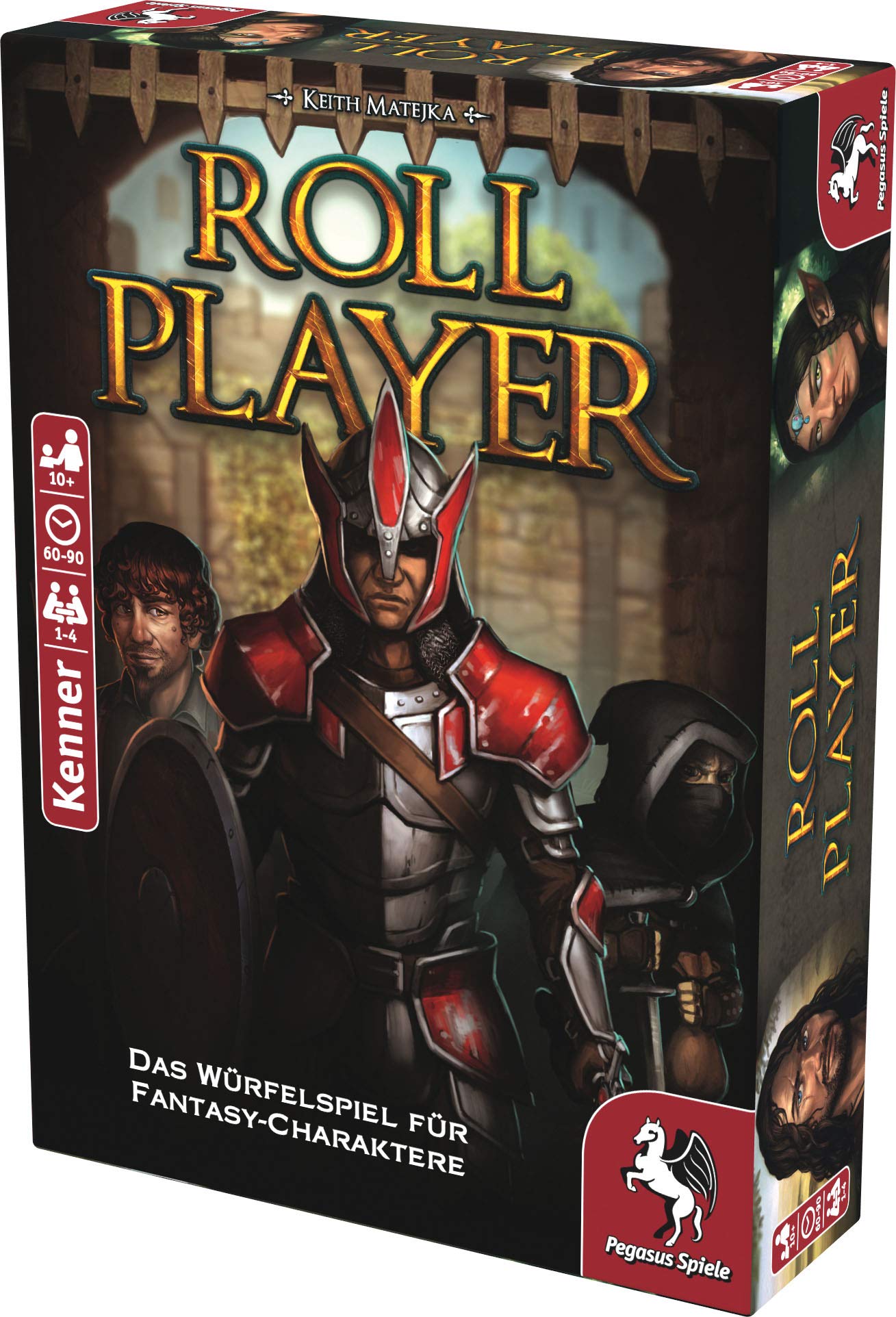 Pegasus Spiele 51305G - Roll Player (deutsche Ausgabe), Bunt