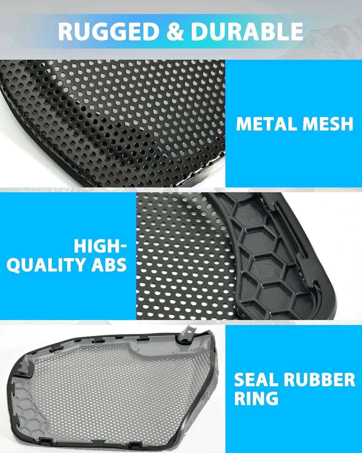 Front Fairing Speaker Grille Mesh Covers for Harley CVO Road Glide FLTRXSE 2023-2026 FLTRX FLTRXSTSE 2024-2026 FLTRT FLTRXL 26-Later Accessories