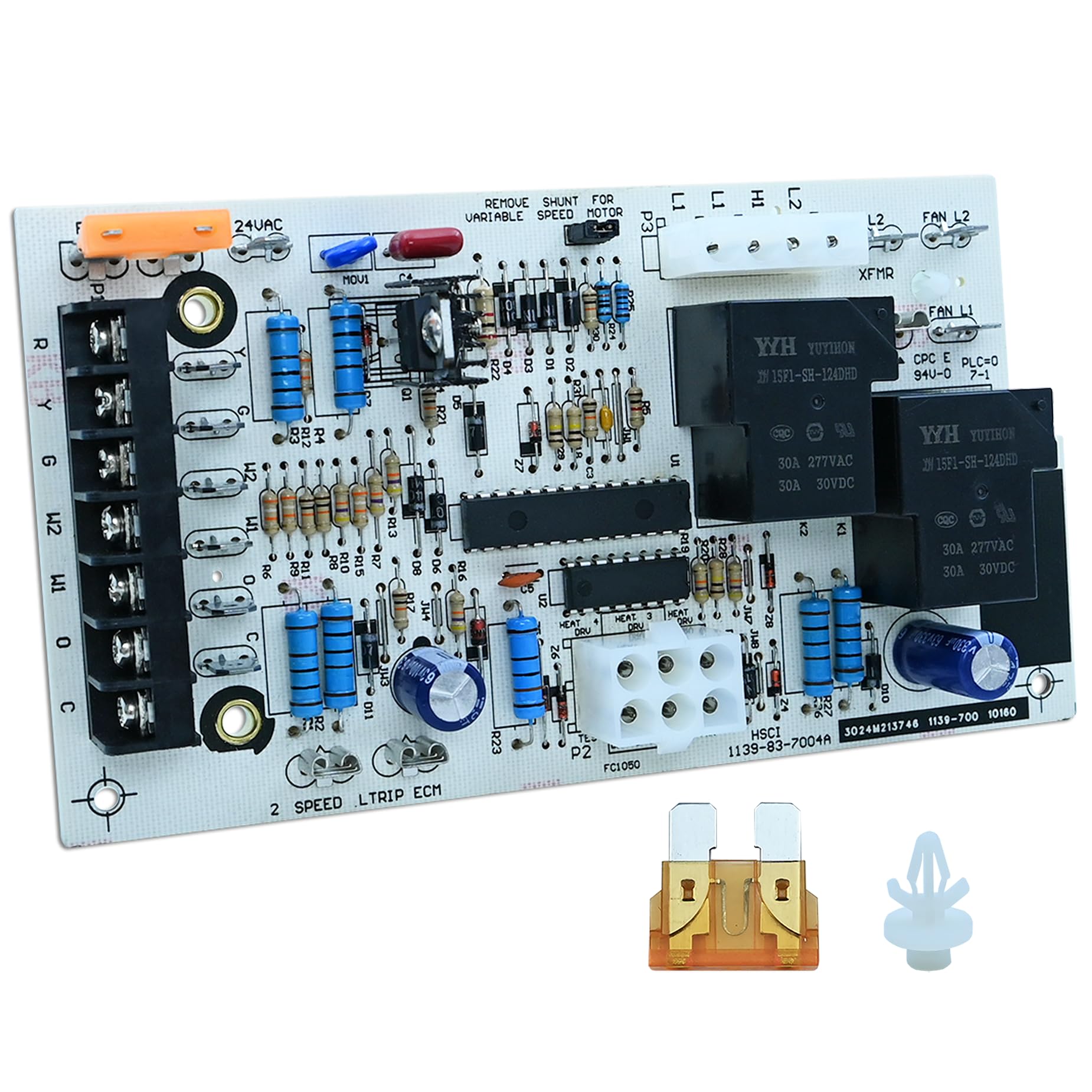 Photo 1 of Upgraded S1-03101264002 Furnace Control Circuit Board Replacement for York Furnace Control Board