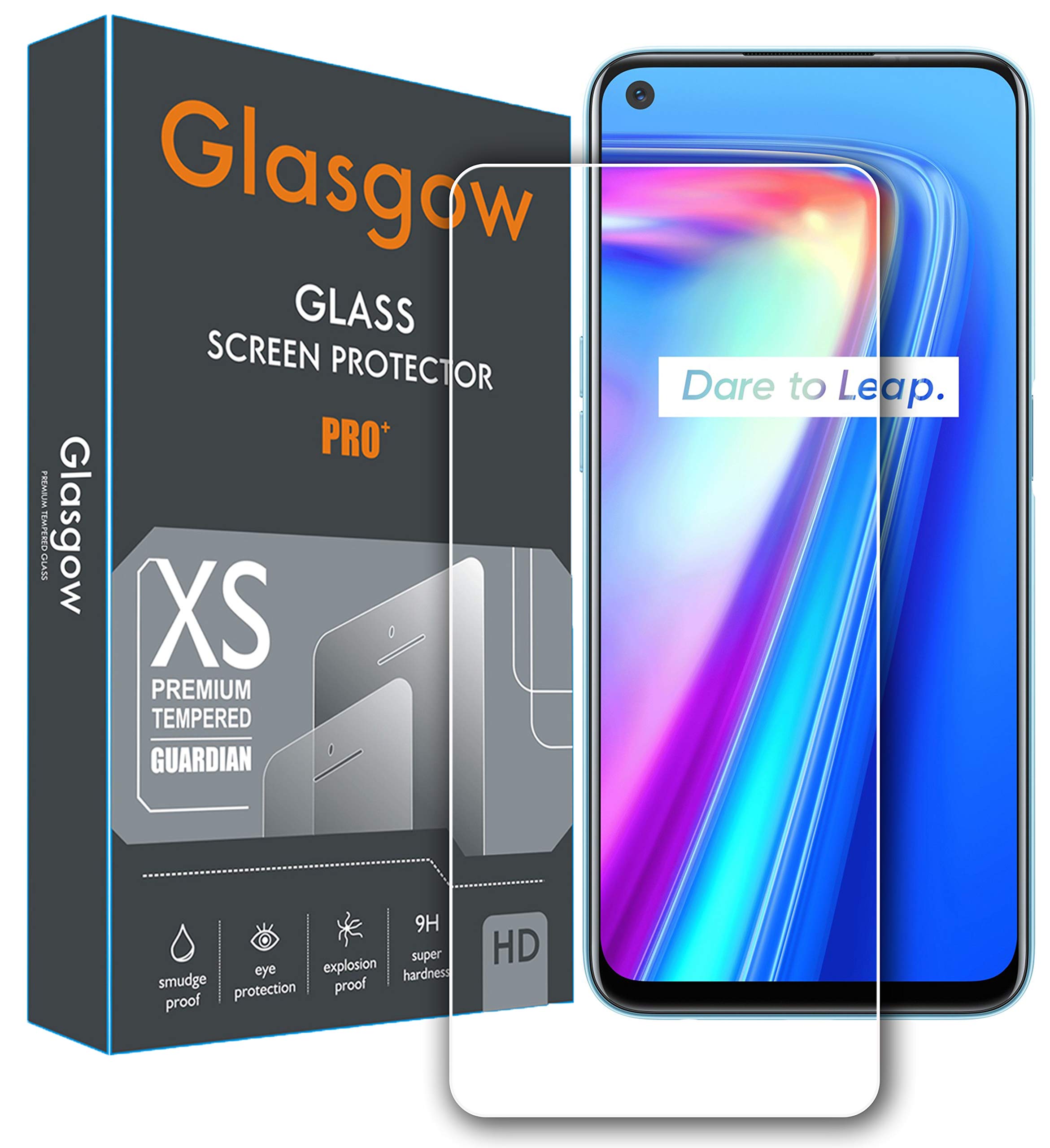 Glasgow Full Protection Tempered Glass for Realme Narzo 50 Pro 5G [Anti-Scratch] [Gorilla] [Free Cleaning Kit Included] (B0B8268C7G) Amazon Price History, Amazon Price Tracker