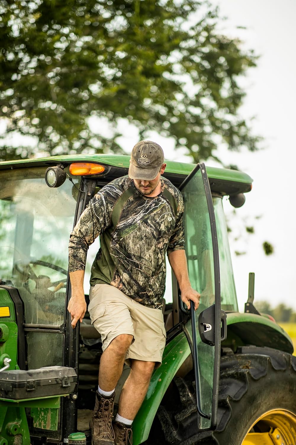 Mossy Oak Mens Men Lightweight Camo Shirts Hunting - Image 3