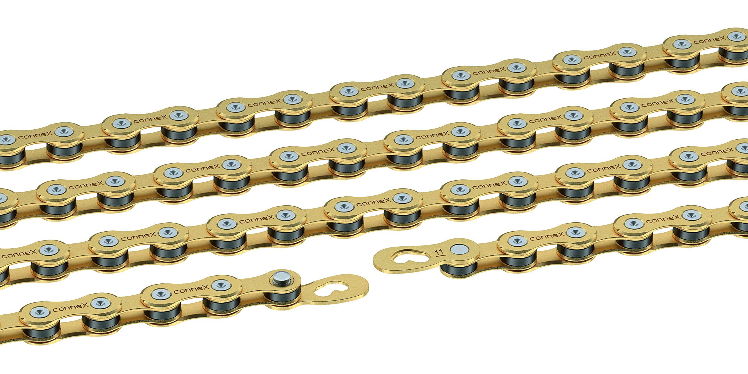 Connex 11sg 11-Gang-Kette, Gold, 118 Links