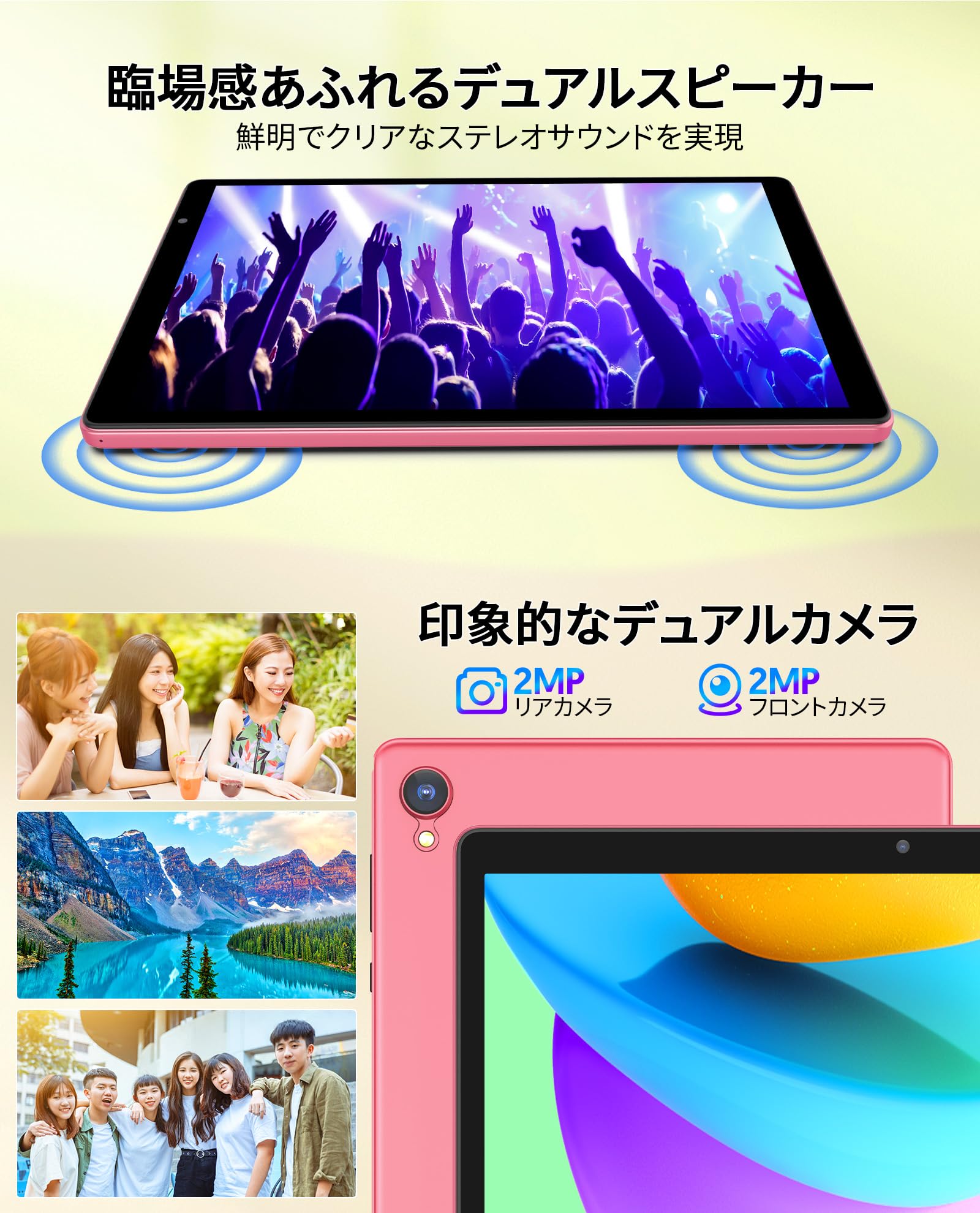 Amazon.co.jp: Android 14 タブレット 10インチ wi-fiモデル、4GB+32GB