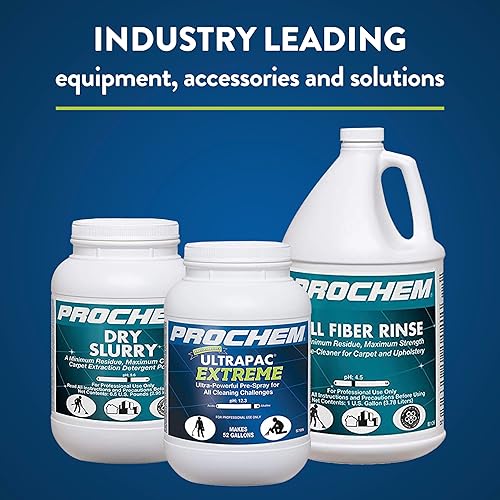 Miniatura 4 de Prochem Ultrapac Trafficlean Solución de limpieza de alfombras, preacondicionador de carril de tráfico (S712), suministros de limpieza profesional,